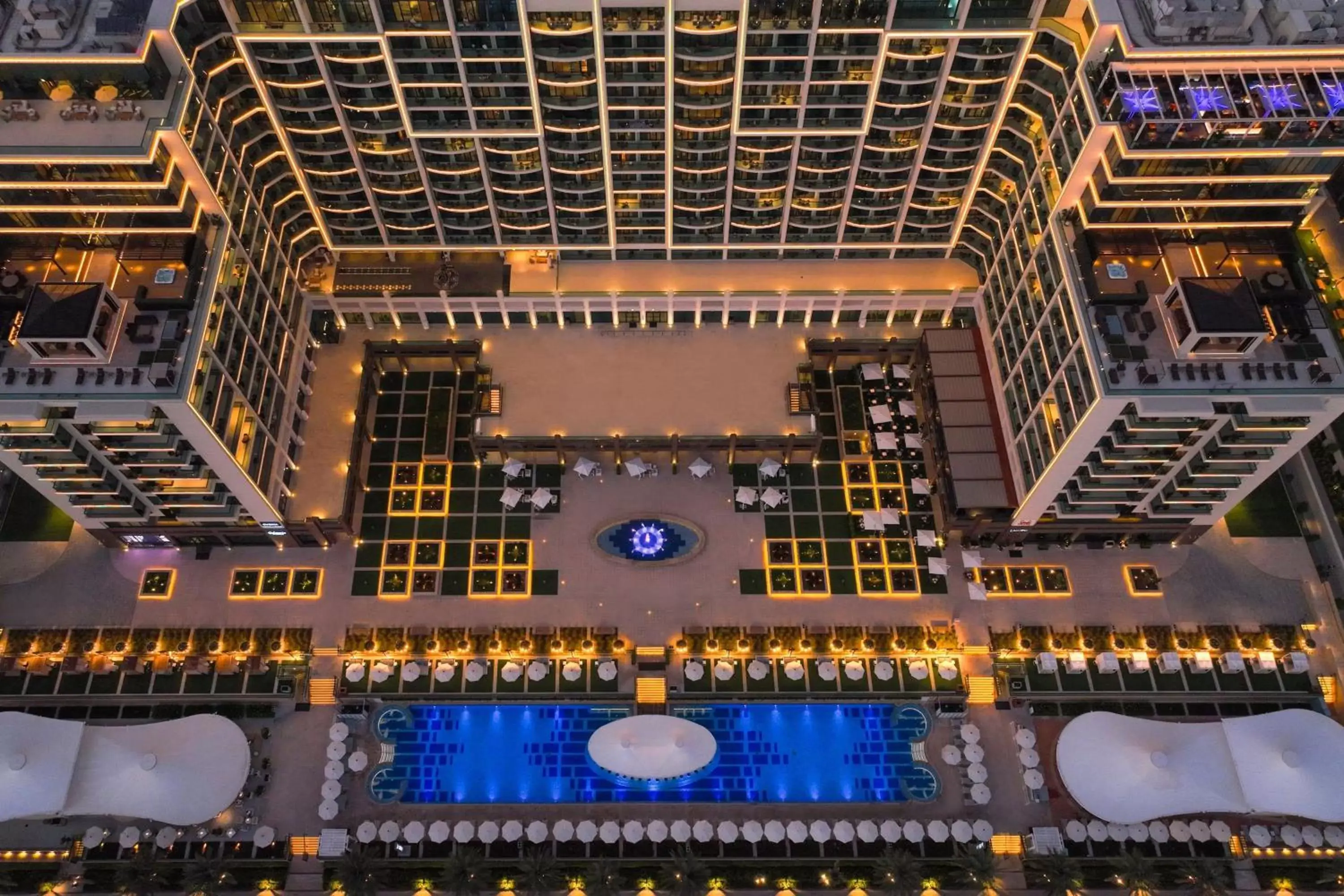 Property building, Pool View in Marriott Resort Palm Jumeirah, Dubai