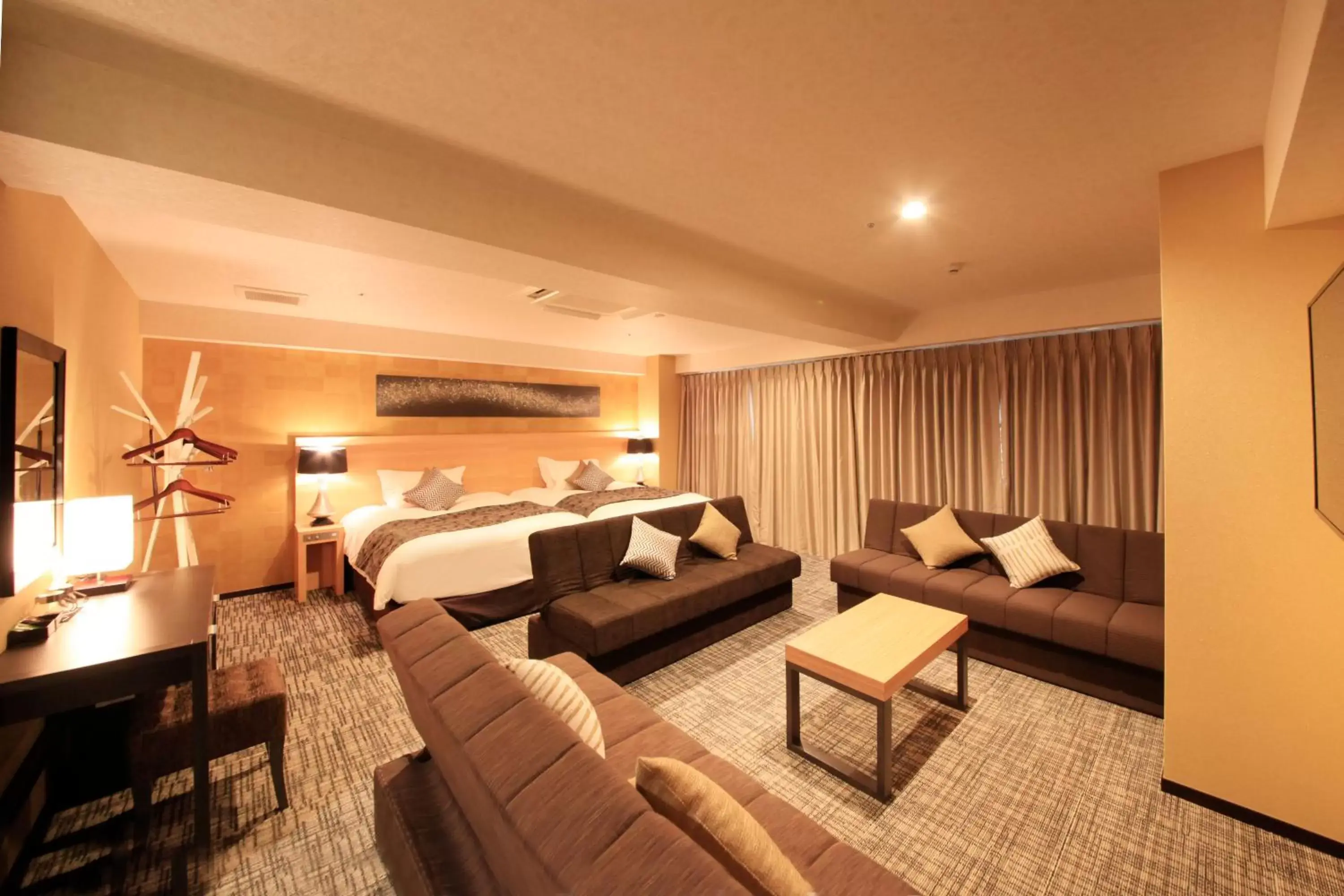 Photo of the whole room, Bed in Centurion Hotel & Spa Kurashiki Station Photo of the whole room, Bed in Centurion Hotel & Spa Kurashiki Station