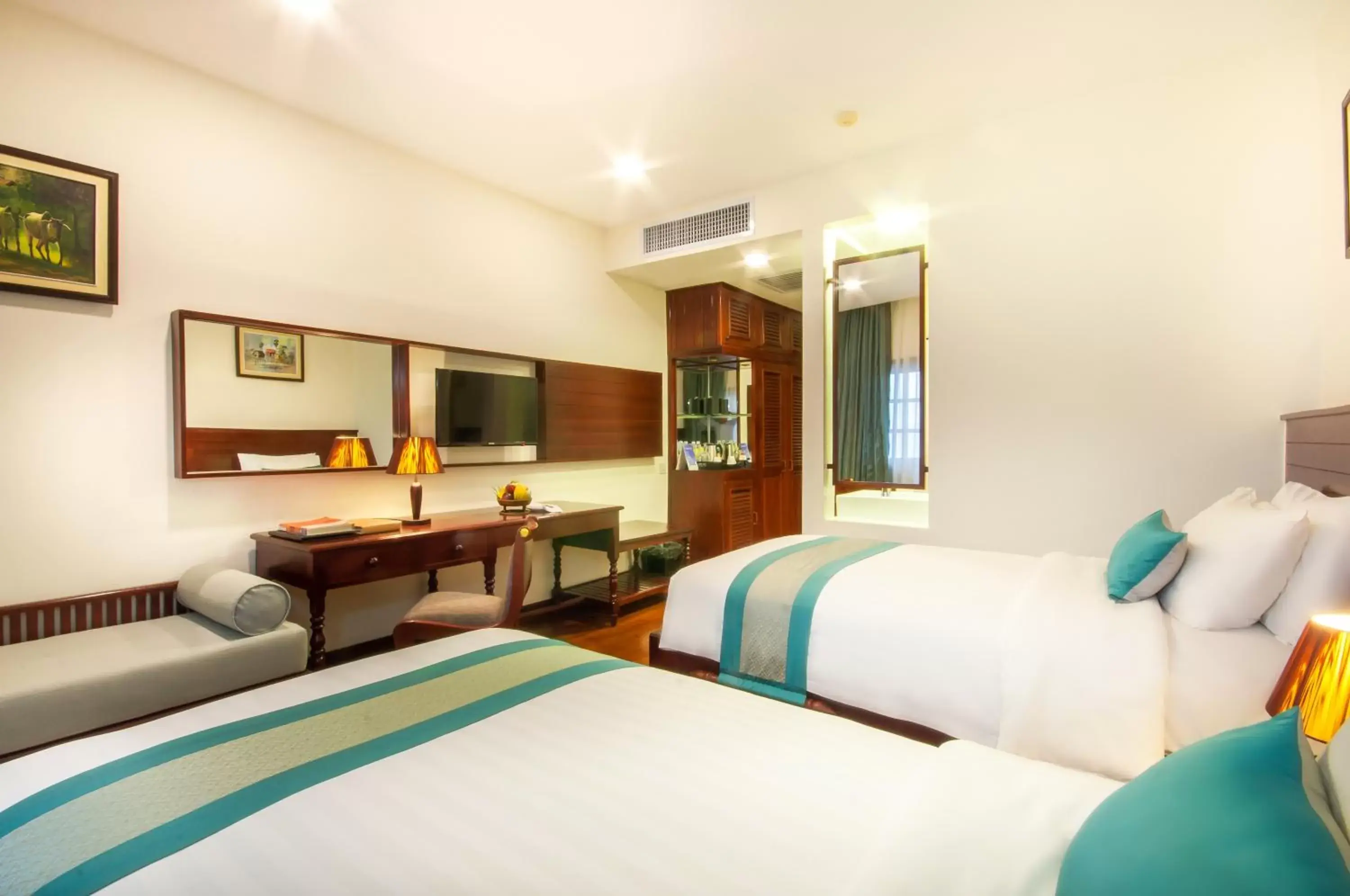 Bedroom, Bed in Lotus Blanc Resort