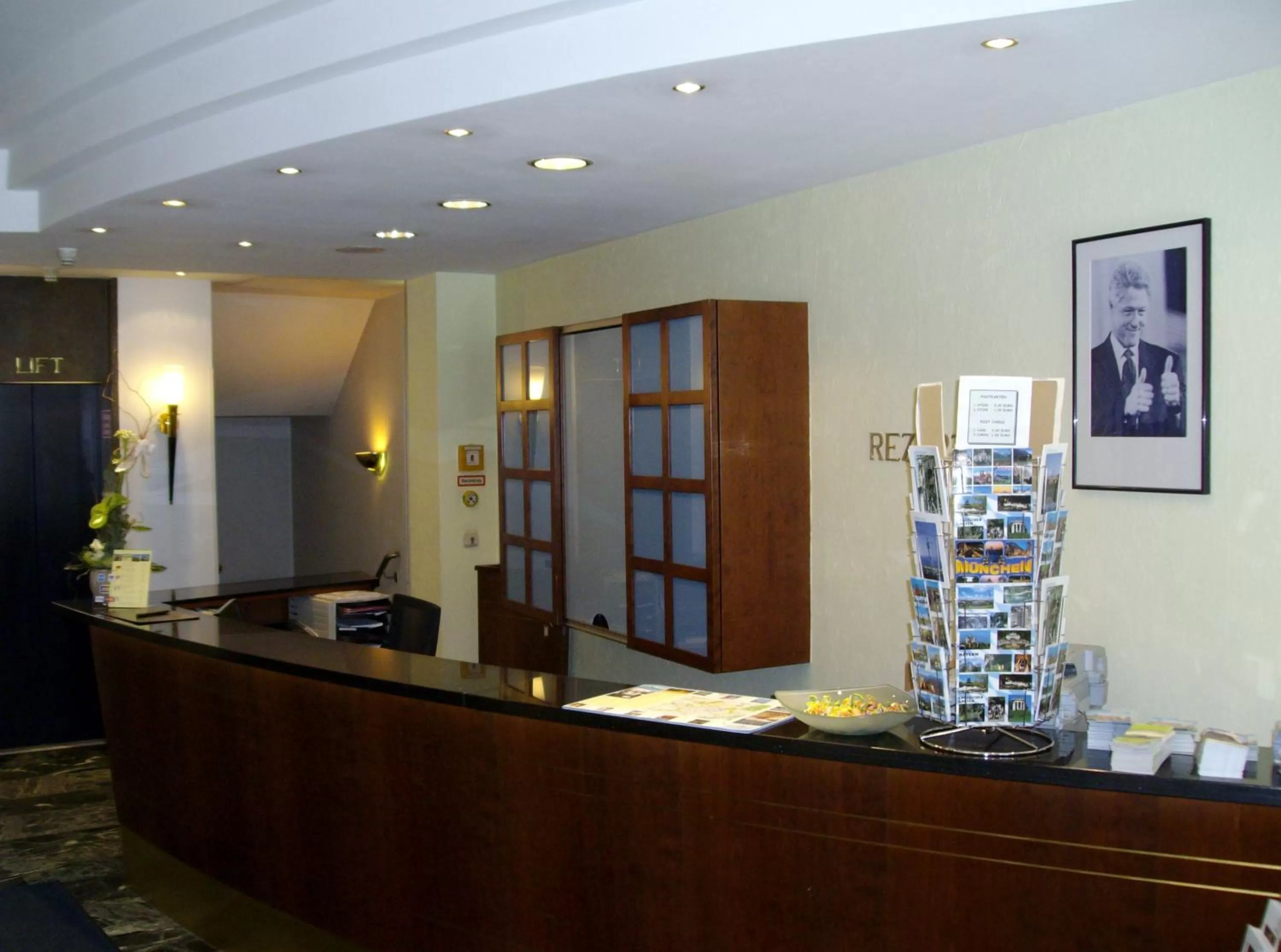 Lobby or reception in Superior Hotel Präsident