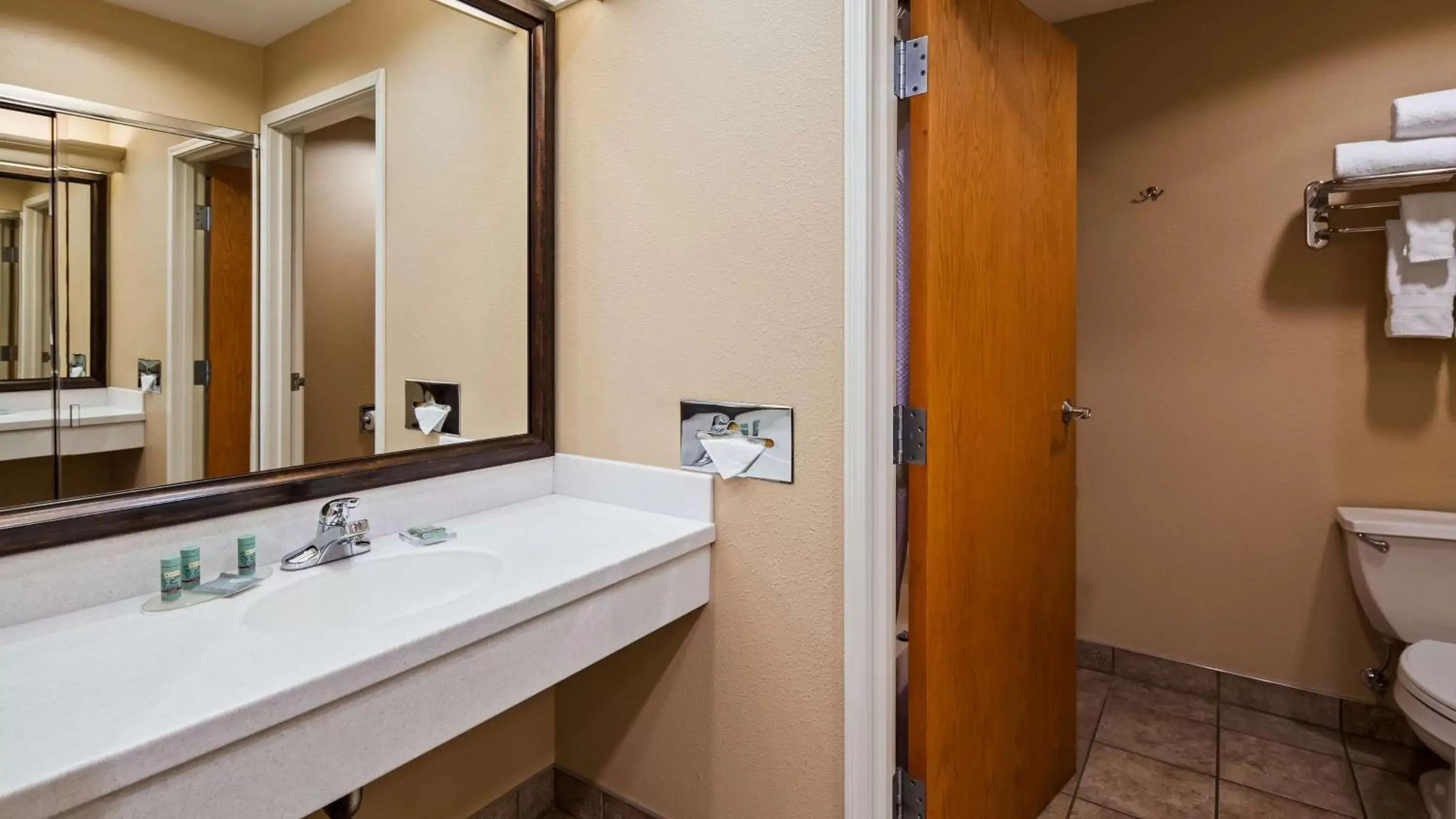 Bathroom in Best Western Lodge at River's Edge
