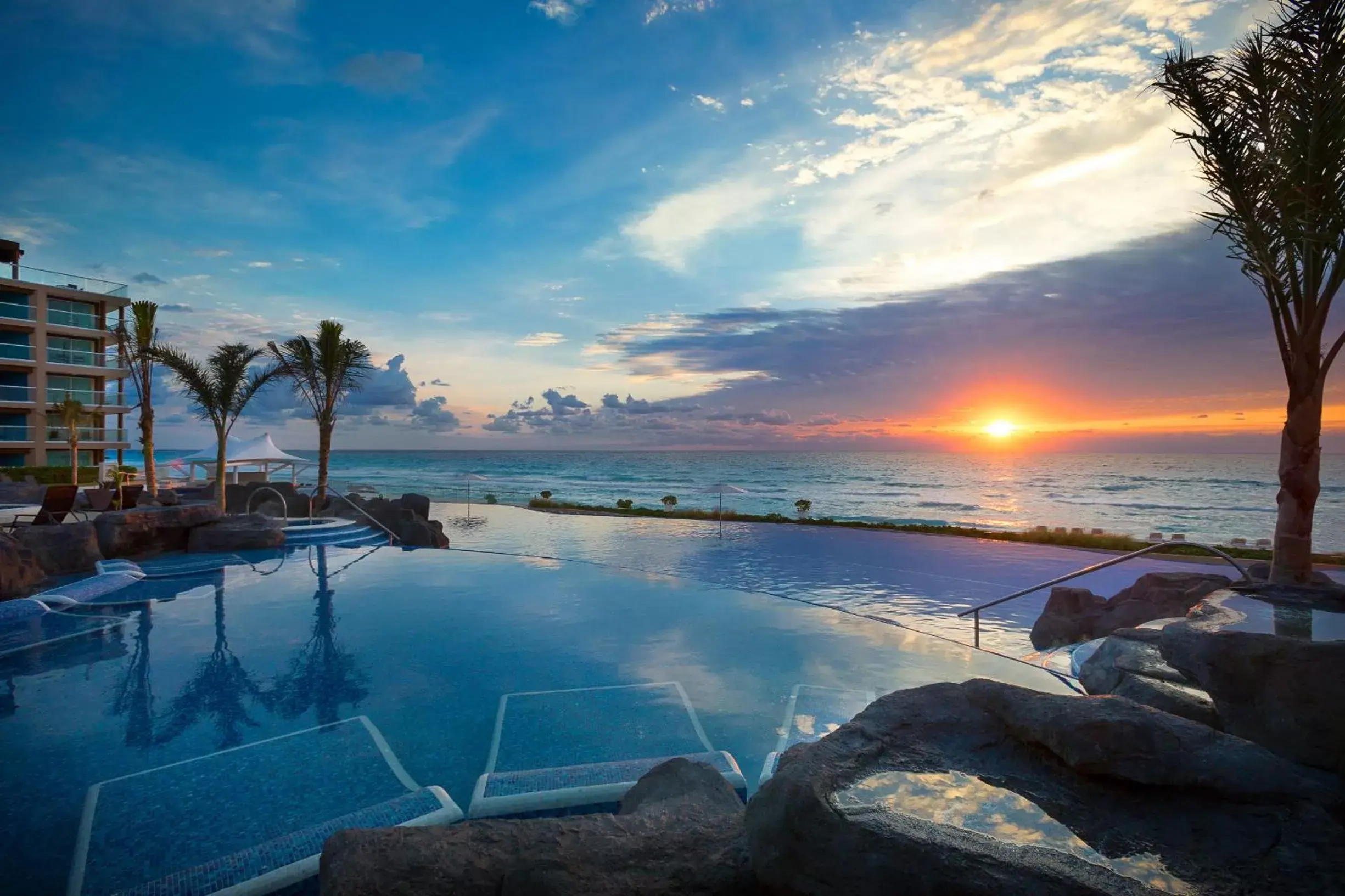 View (from property/room), Swimming Pool in Hard Rock Hotel Cancun - All Inclusive