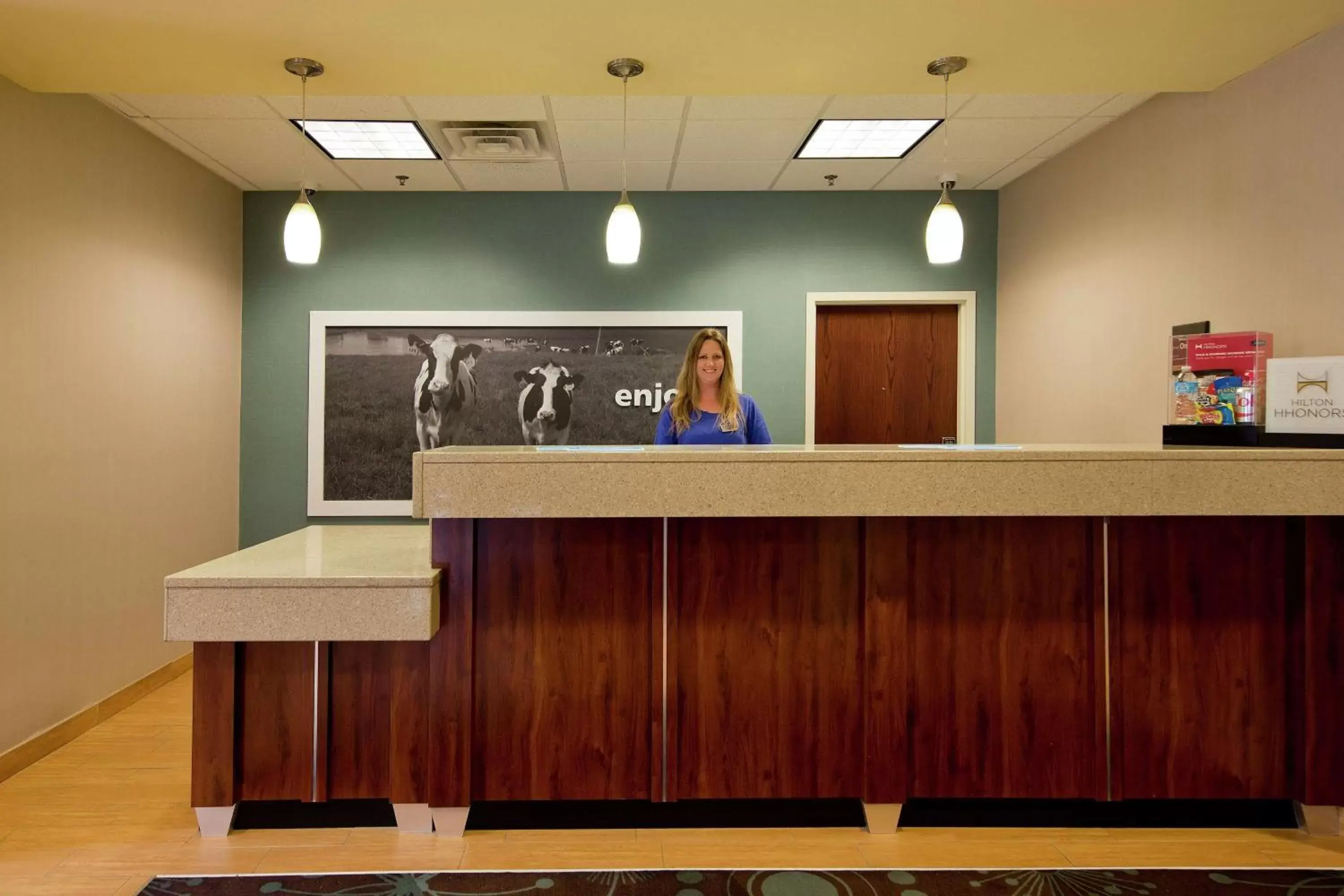 Lobby or reception, Lobby/Reception in Hampton Inn Inwood