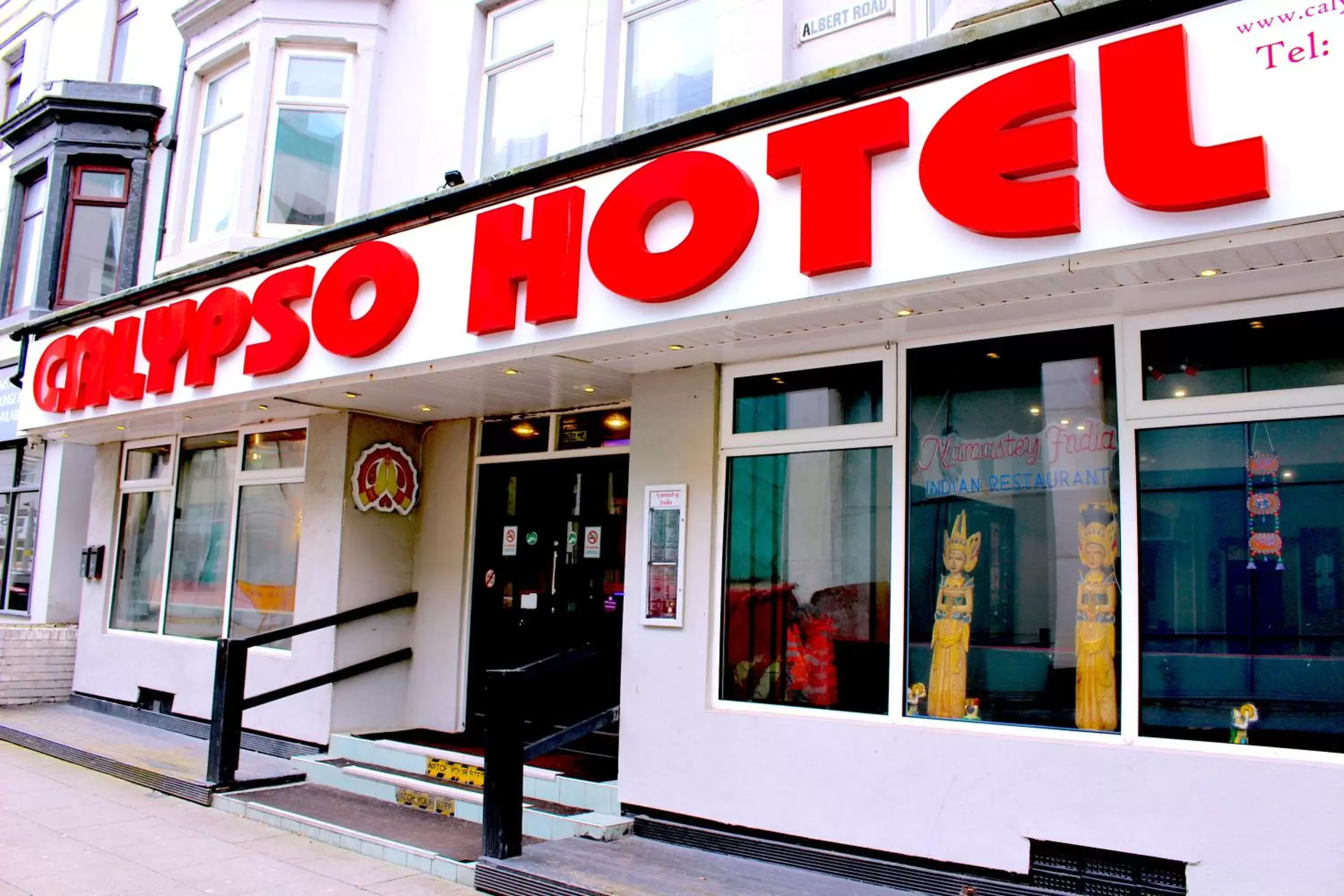 Property building in Calypso hotel Blackpool