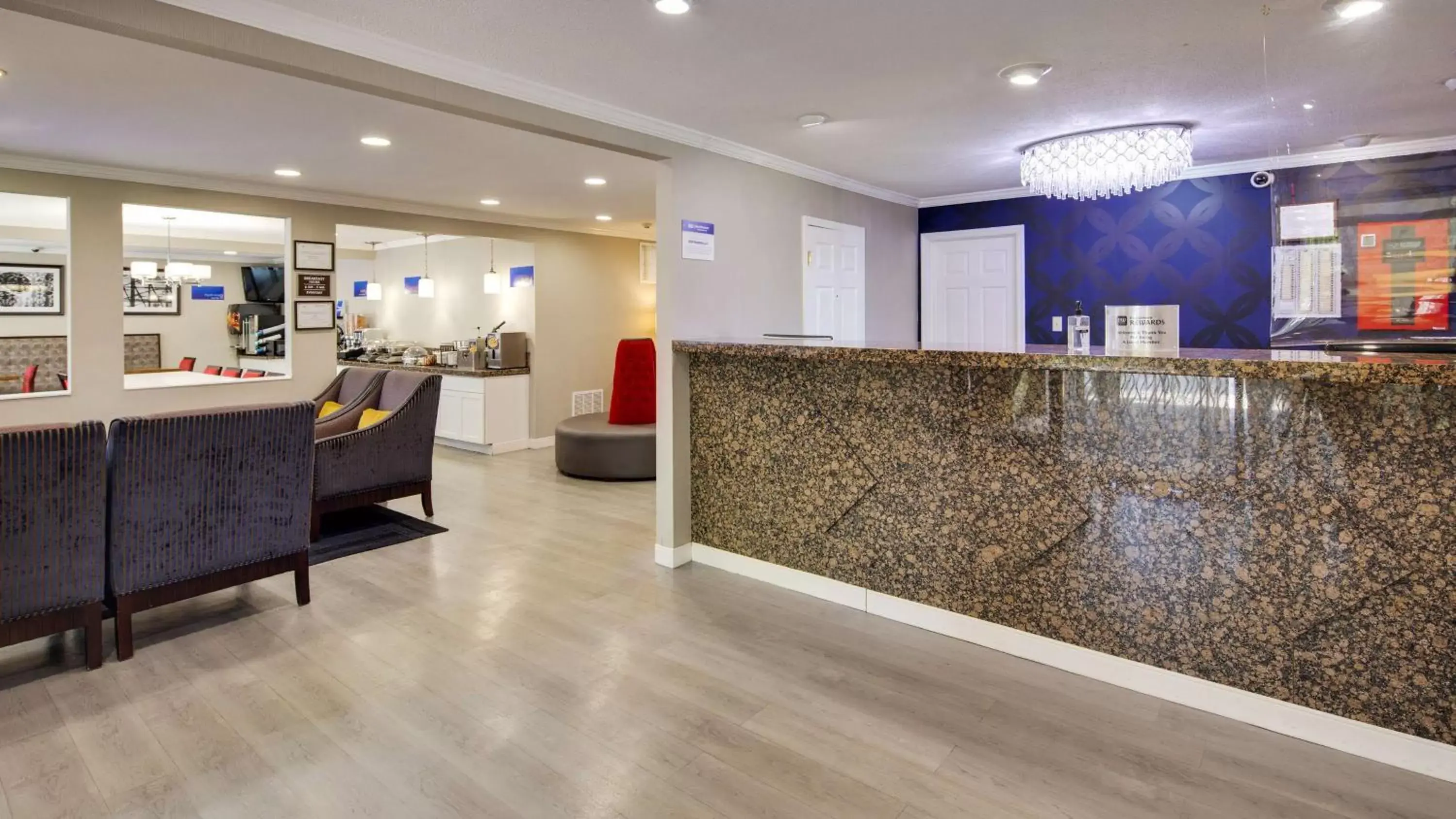Lobby or reception in Best Western Clermont Lobby or reception in Best Western Clermont