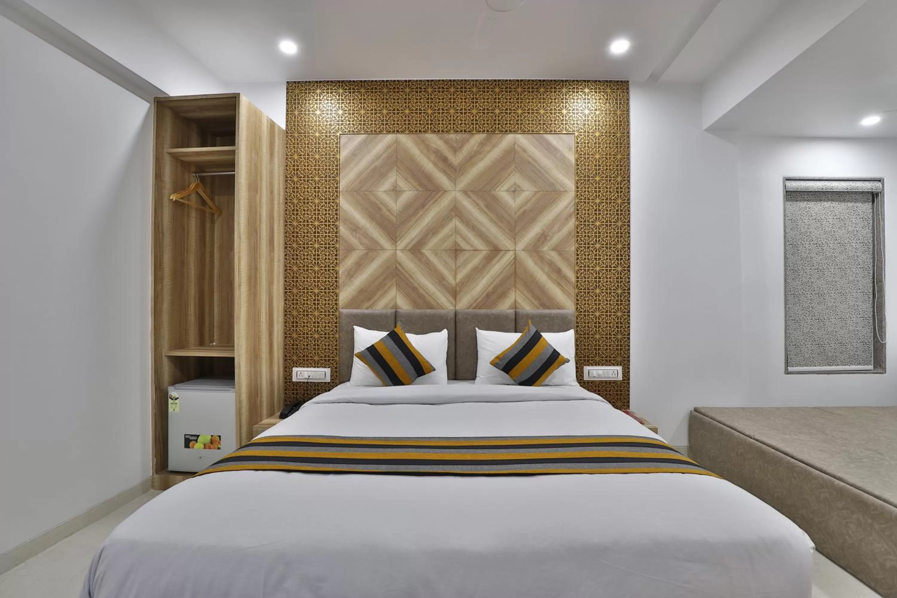 Photo of the whole room, Bed in HOTEL LE GRAND