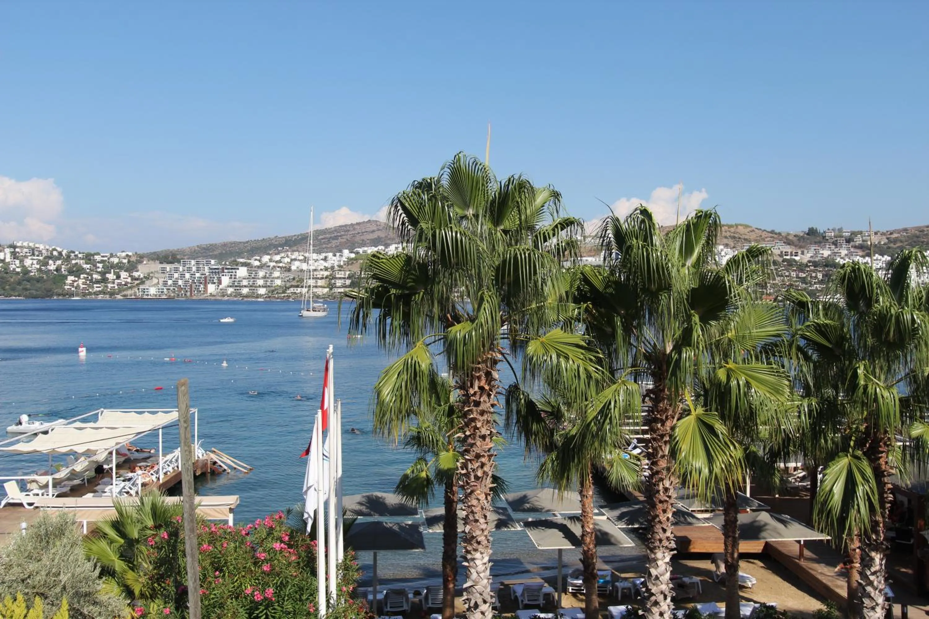 Bird's eye view in Olira Boutique Hotel&SPA