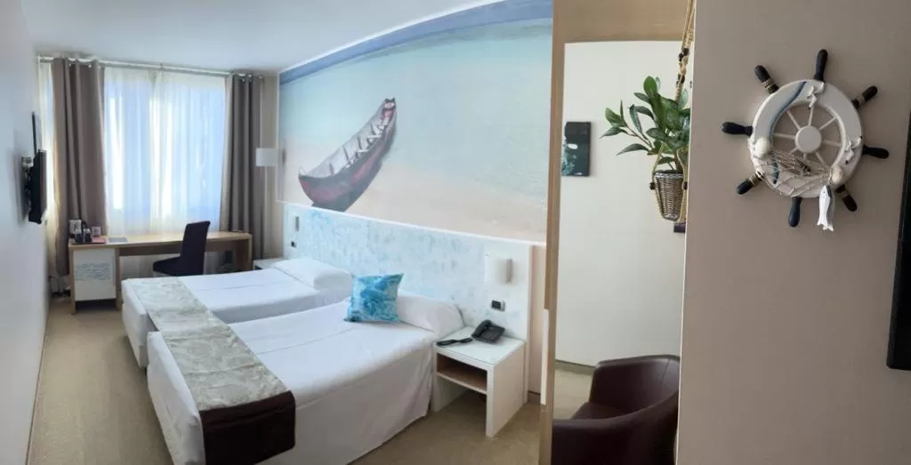 Bed in Hotel Sporting Brugherio