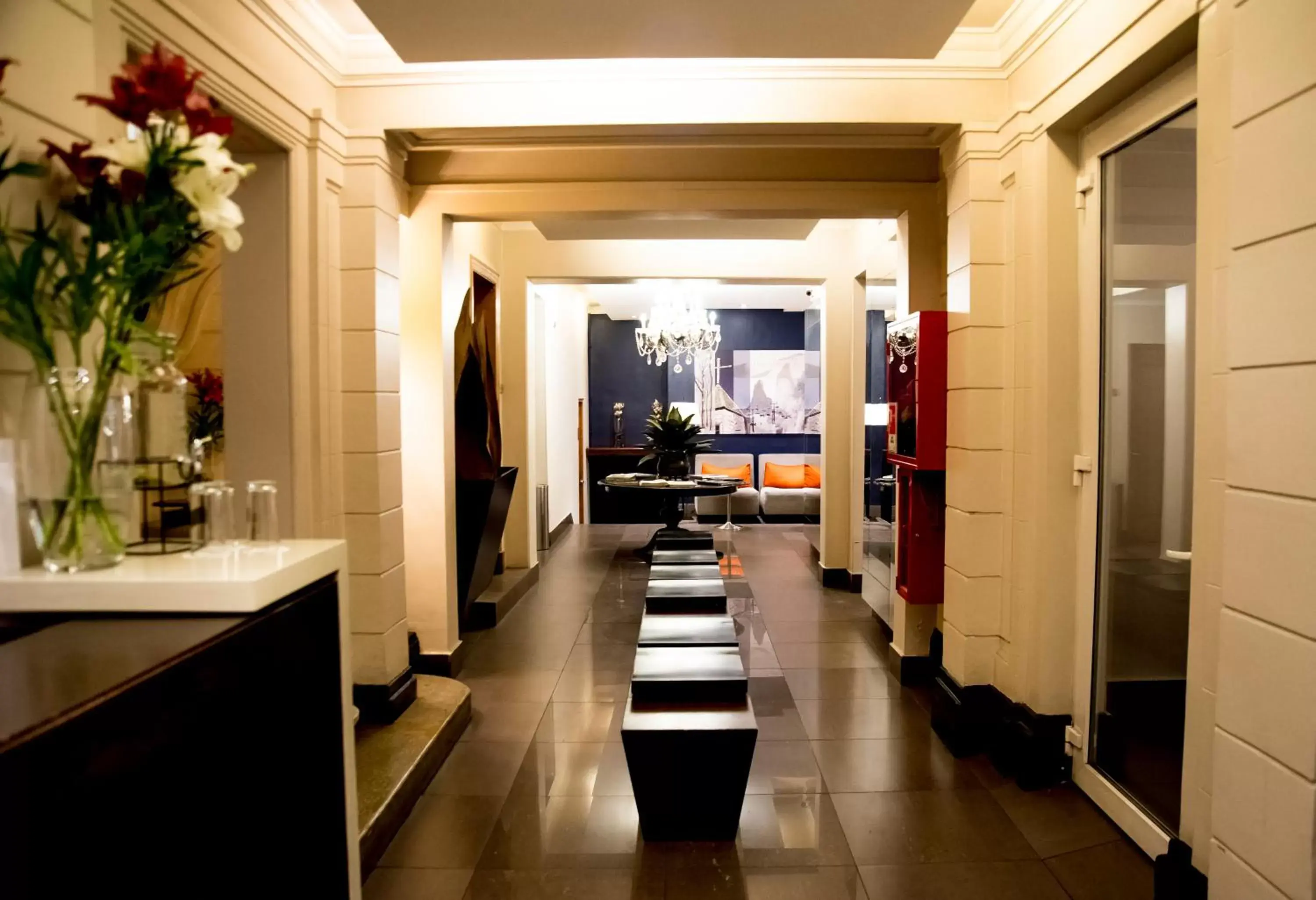 Lobby or reception in Casa Bueras Boutique Hotel