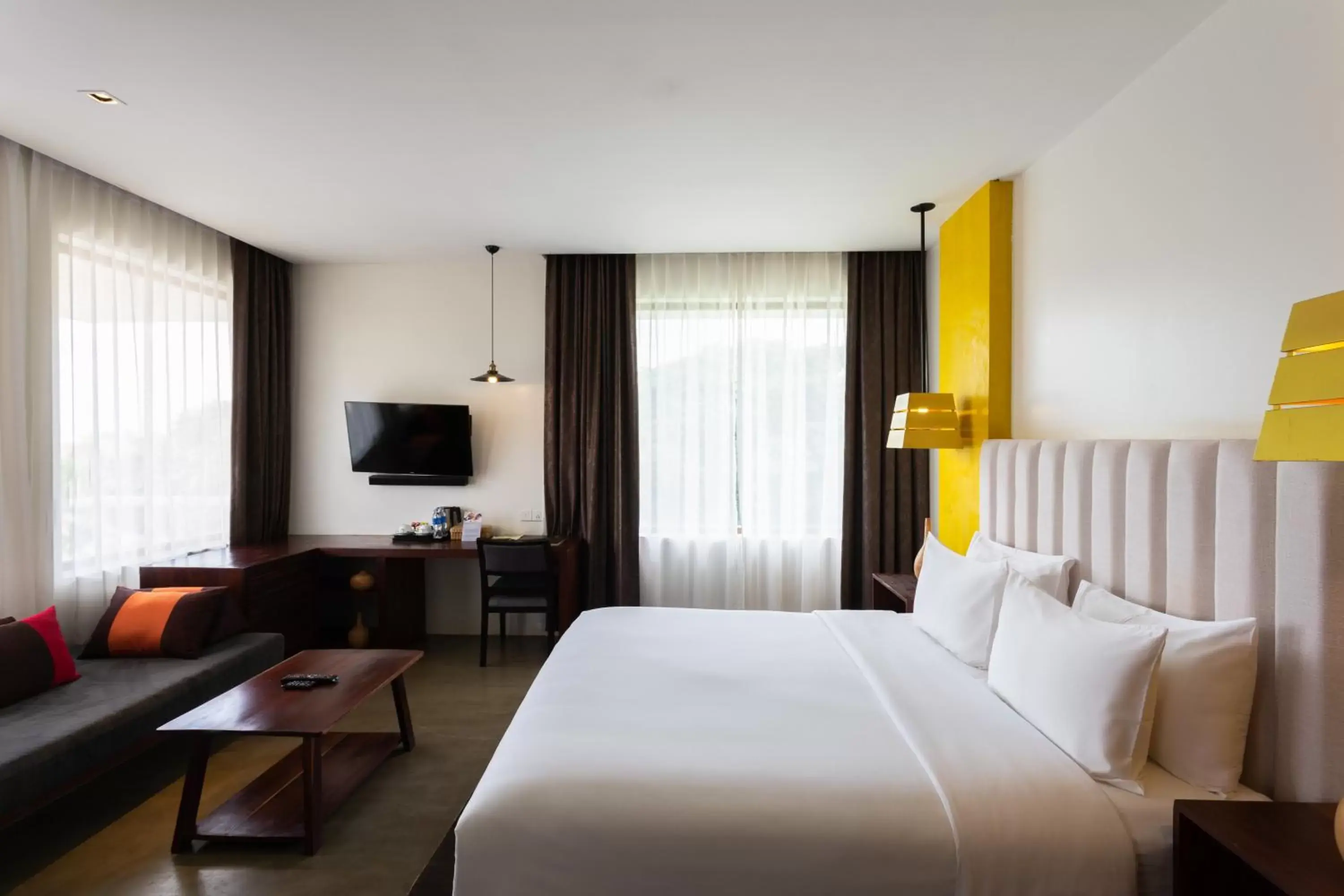 Bedroom in Apsara Residence Hotel