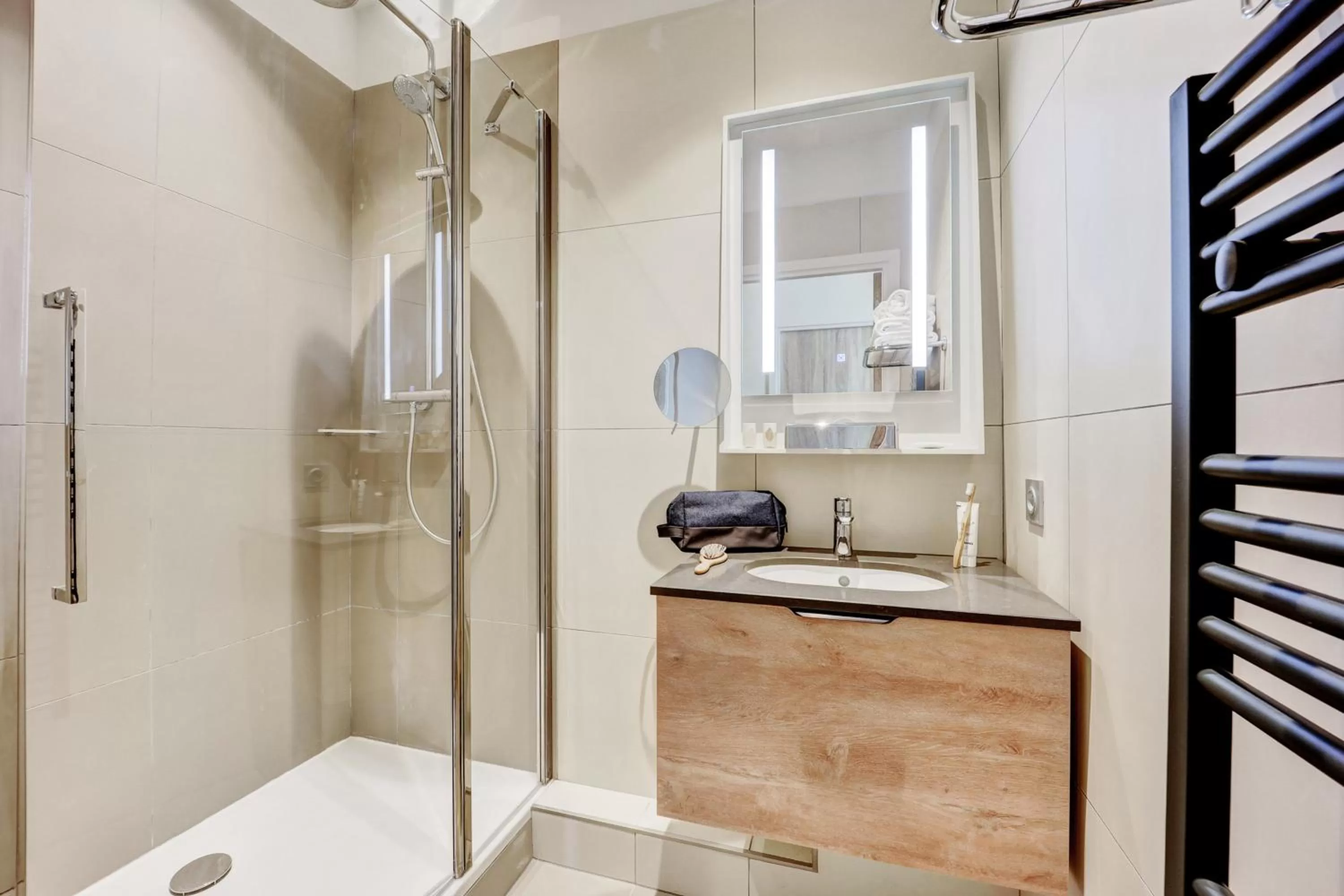 Shower in Résidence Pierre & Vacances Premium Presqu'Ile de la Touques