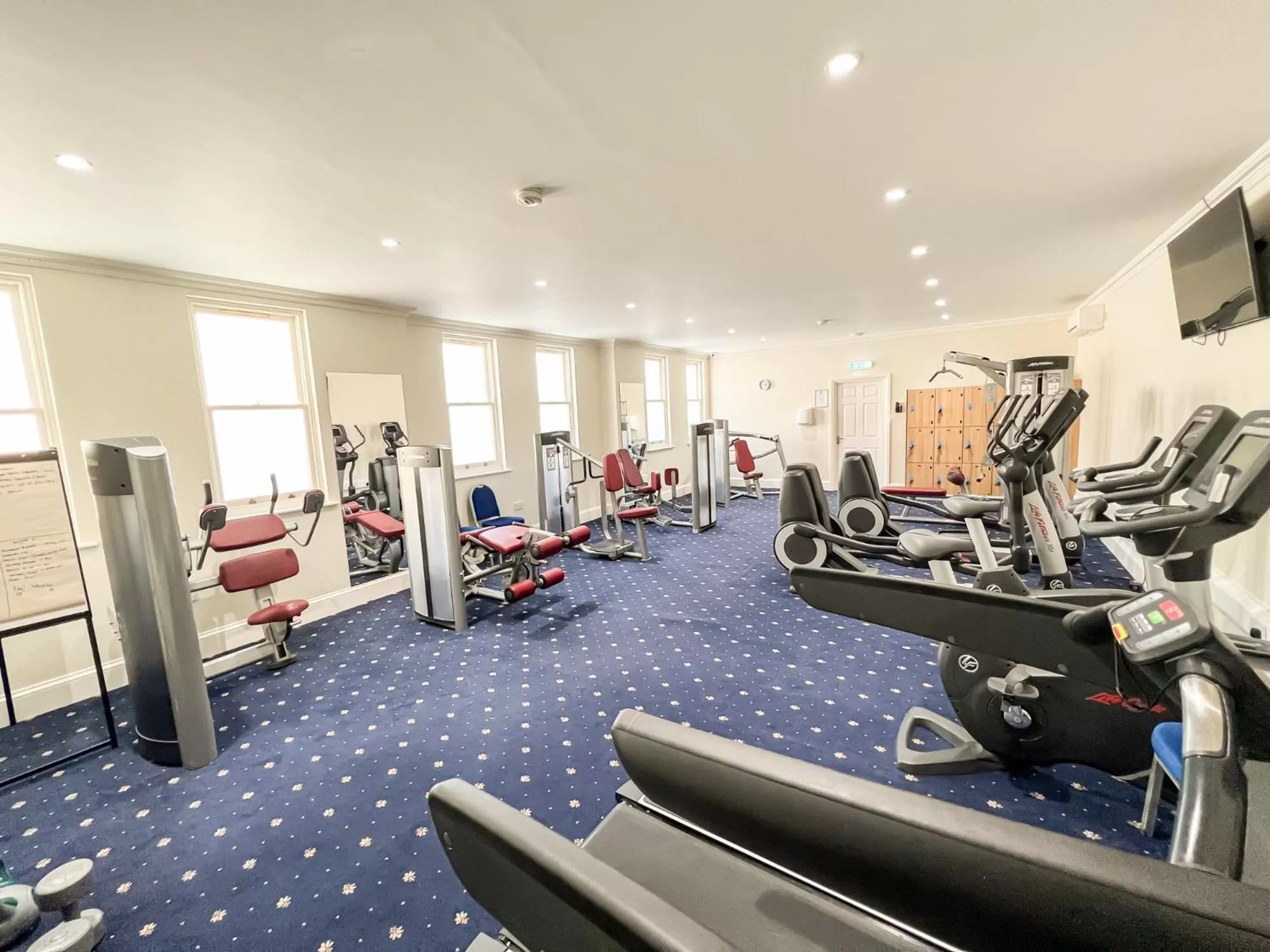 Fitness centre/facilities in San Clu Hotel, Bar & Brasserie