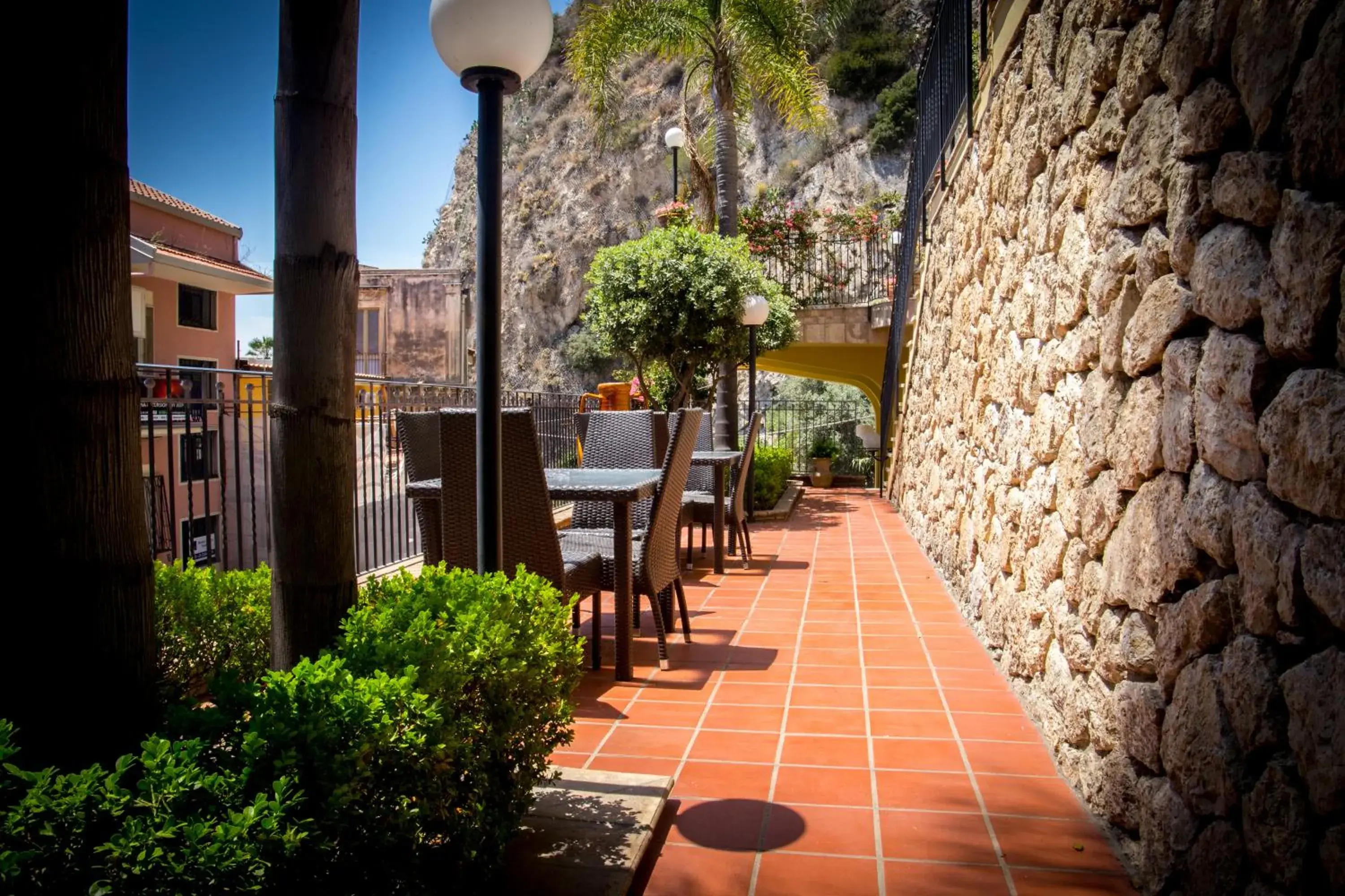 Balcony/Terrace in Hotel Corallo