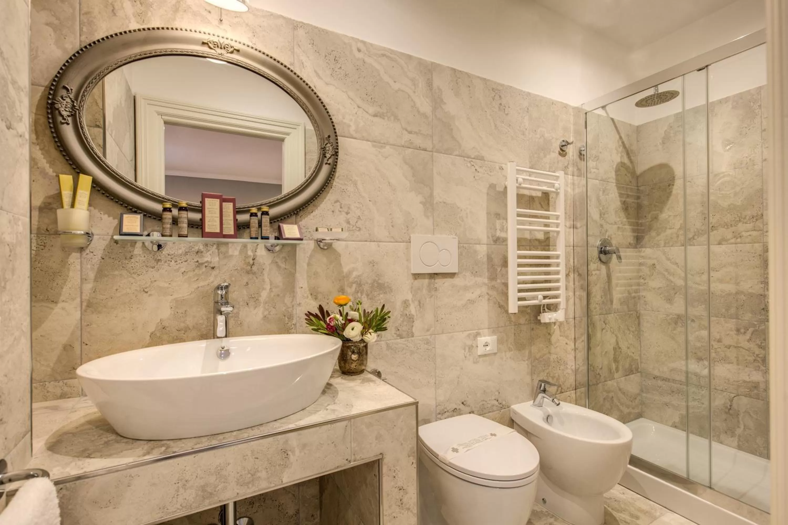 Bathroom in Charme Spagna Boutique Hotel