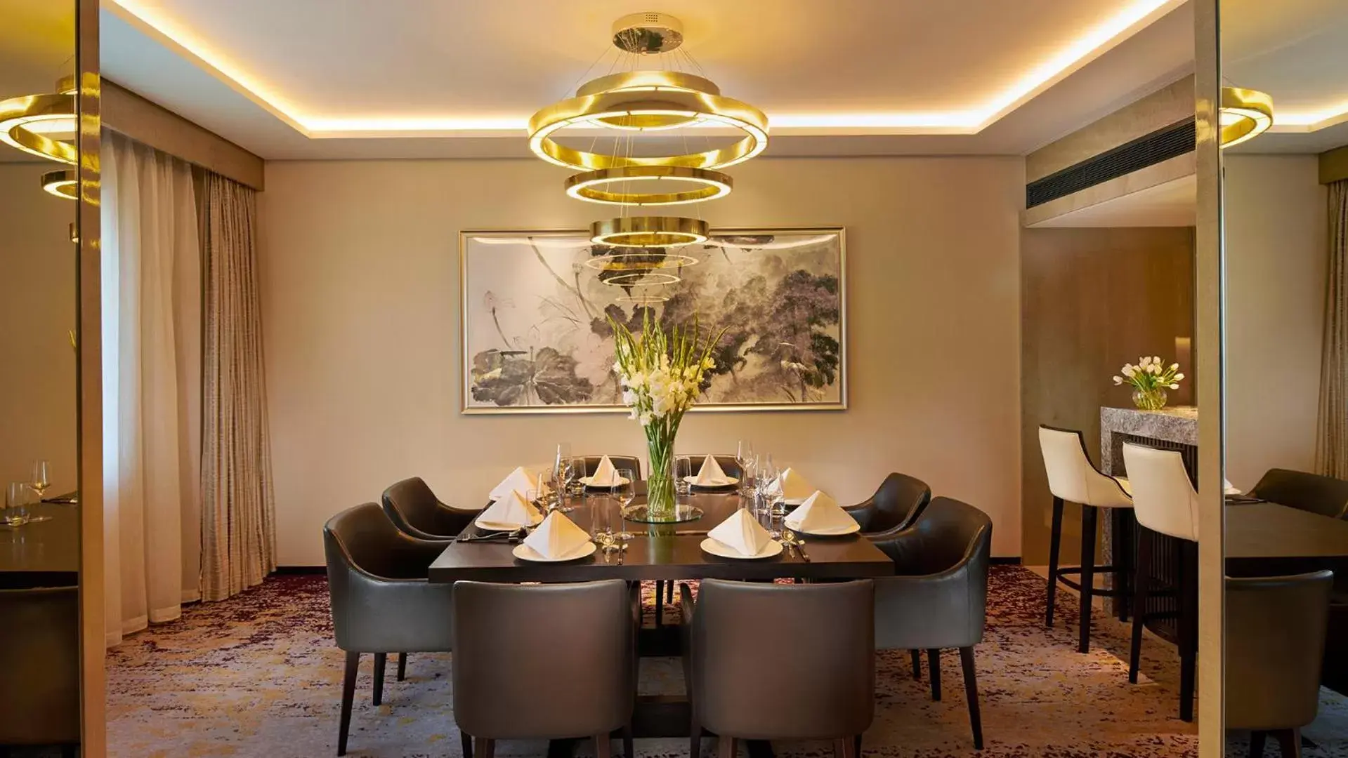 Dining area, Restaurant/Places to Eat in Kempinski Hotel Beijing Yansha Center