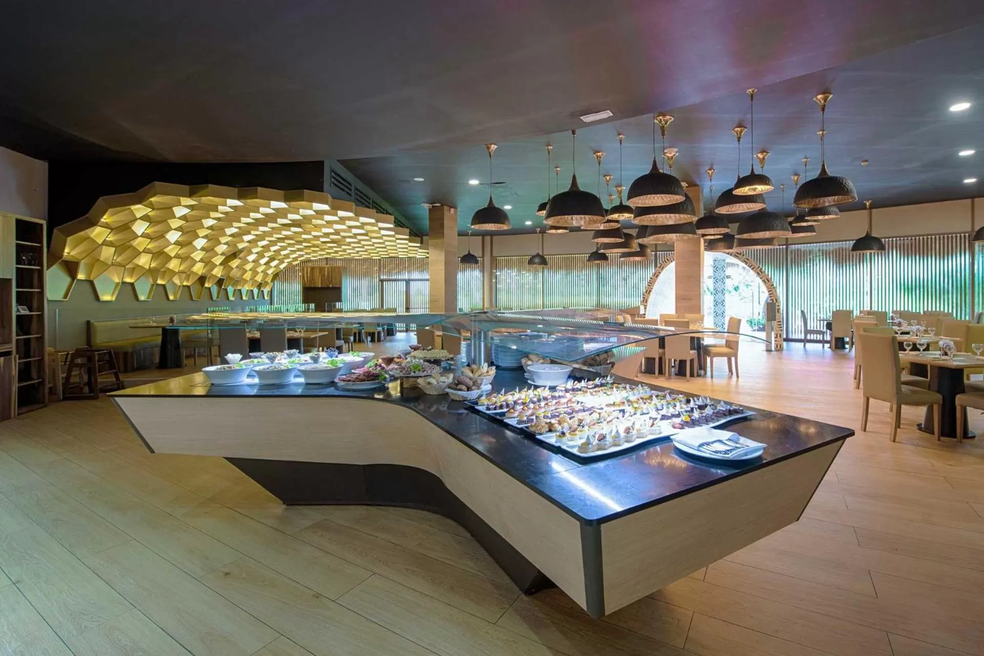 Buffet breakfast in Grand Sirenis Punta Cana Resort & Aquagames - All Inclusive