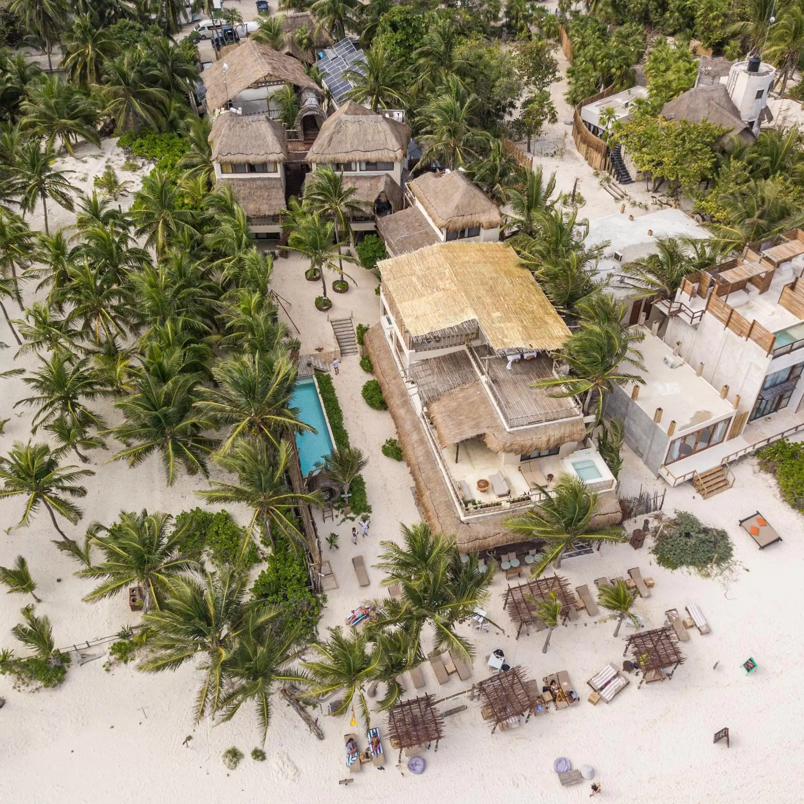 Bird's eye view, Bird's-eye View in Dune Boutique Hotel located at the party zone