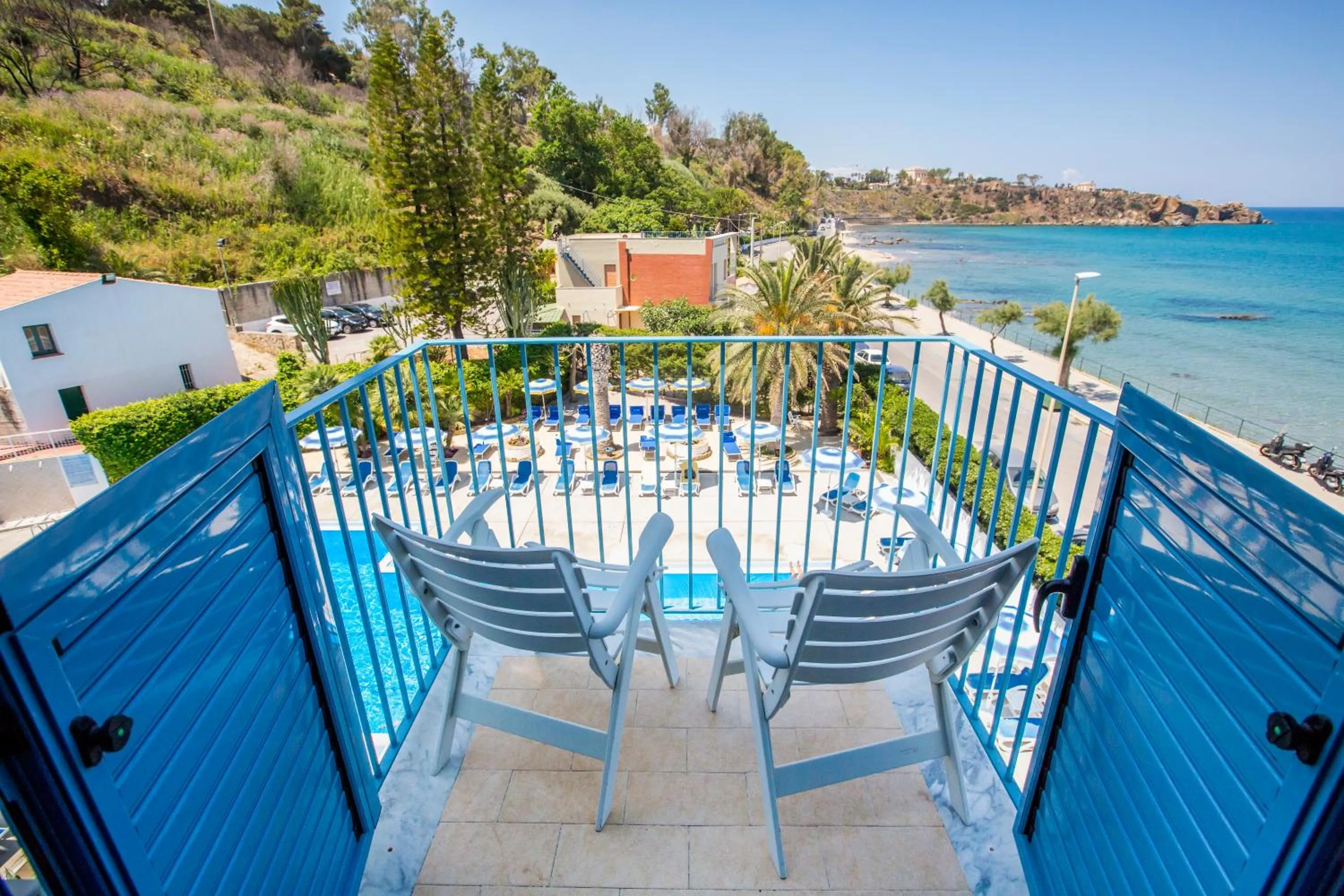 Balcony/Terrace in Hotel Tourist