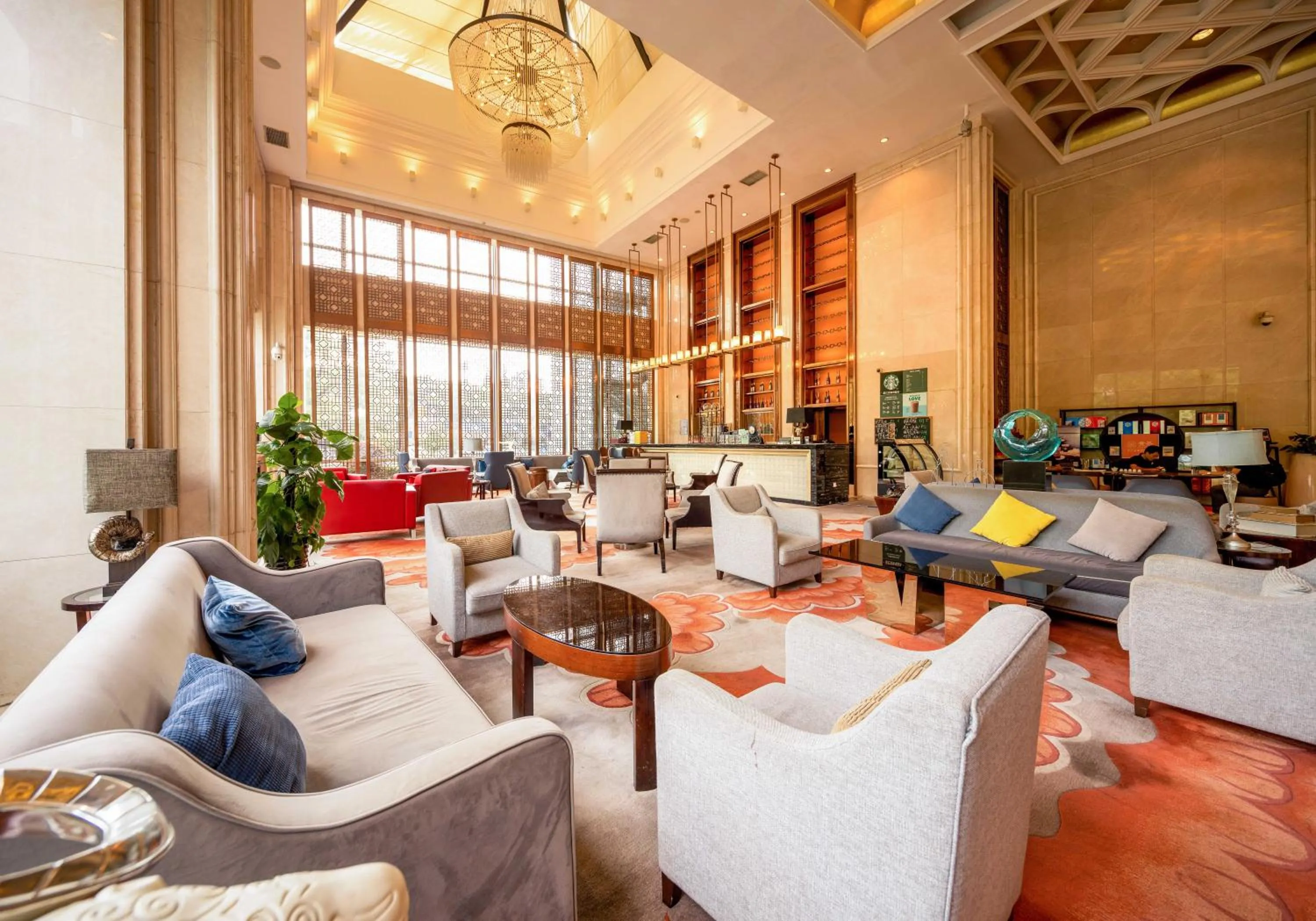 Seating area in Tonino Lamborghini Hotel Kunshan City Center