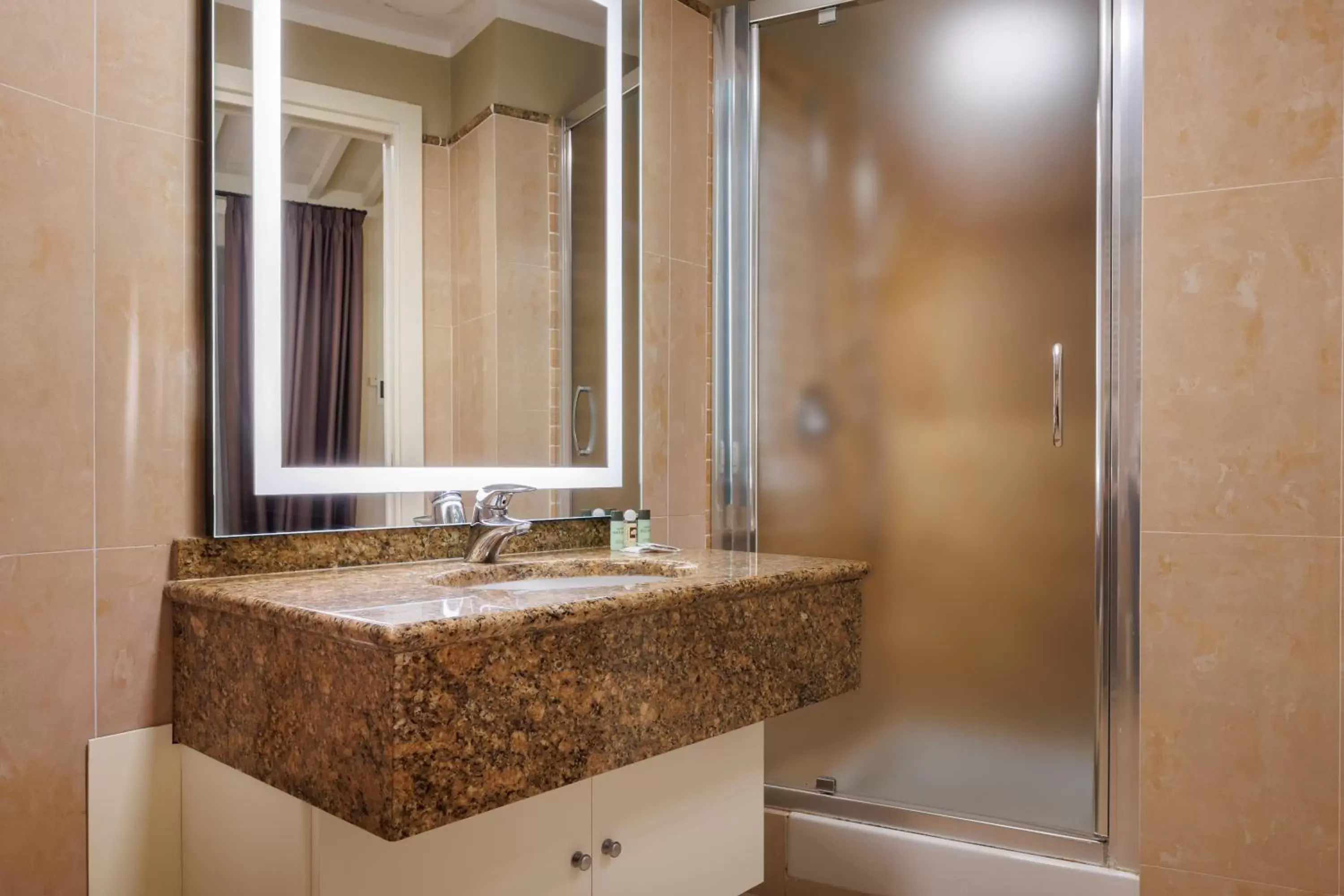 Shower, Bathroom in Hotel Embassy