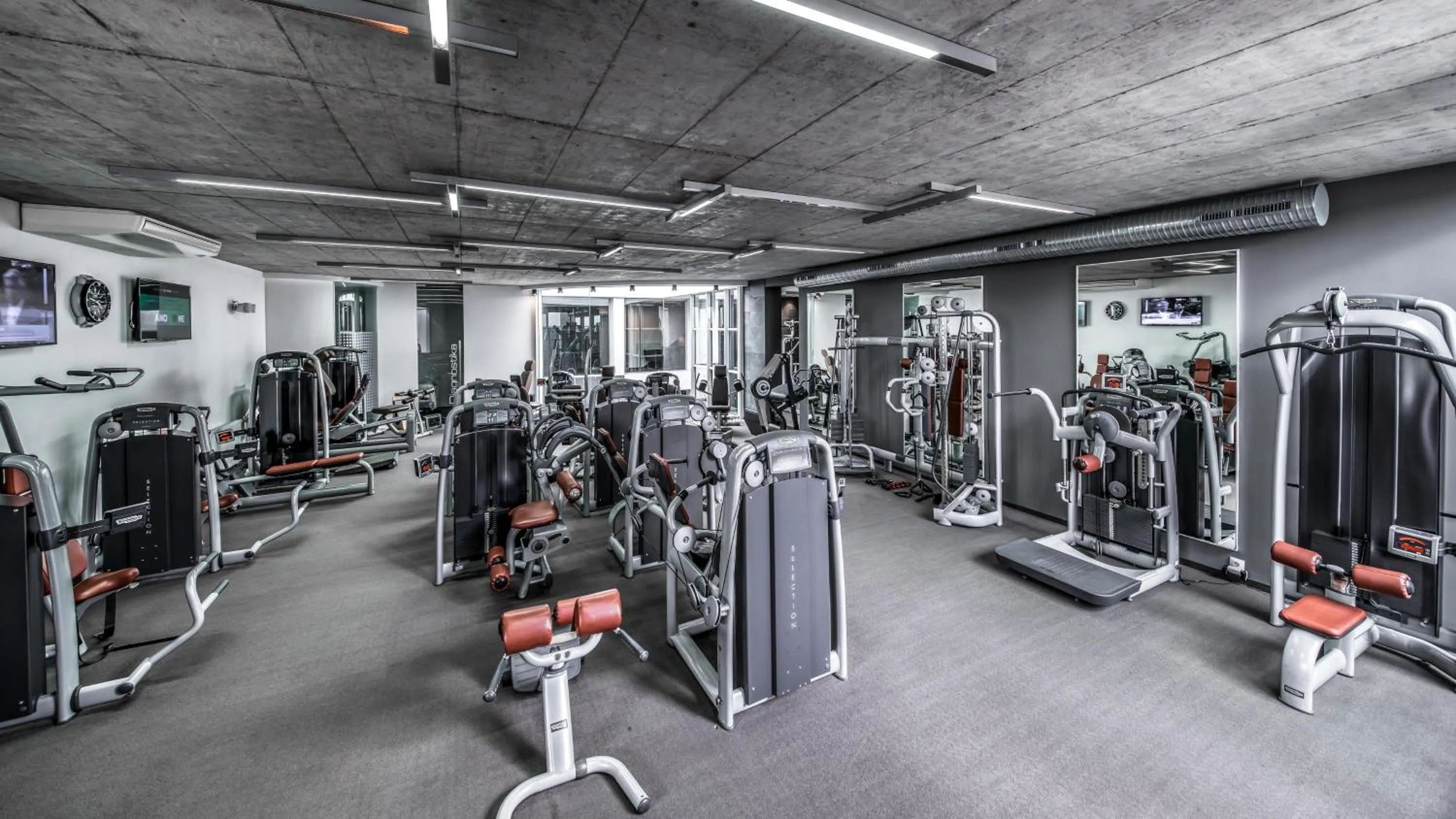 Fitness centre/facilities in Volcano Spa Hotel