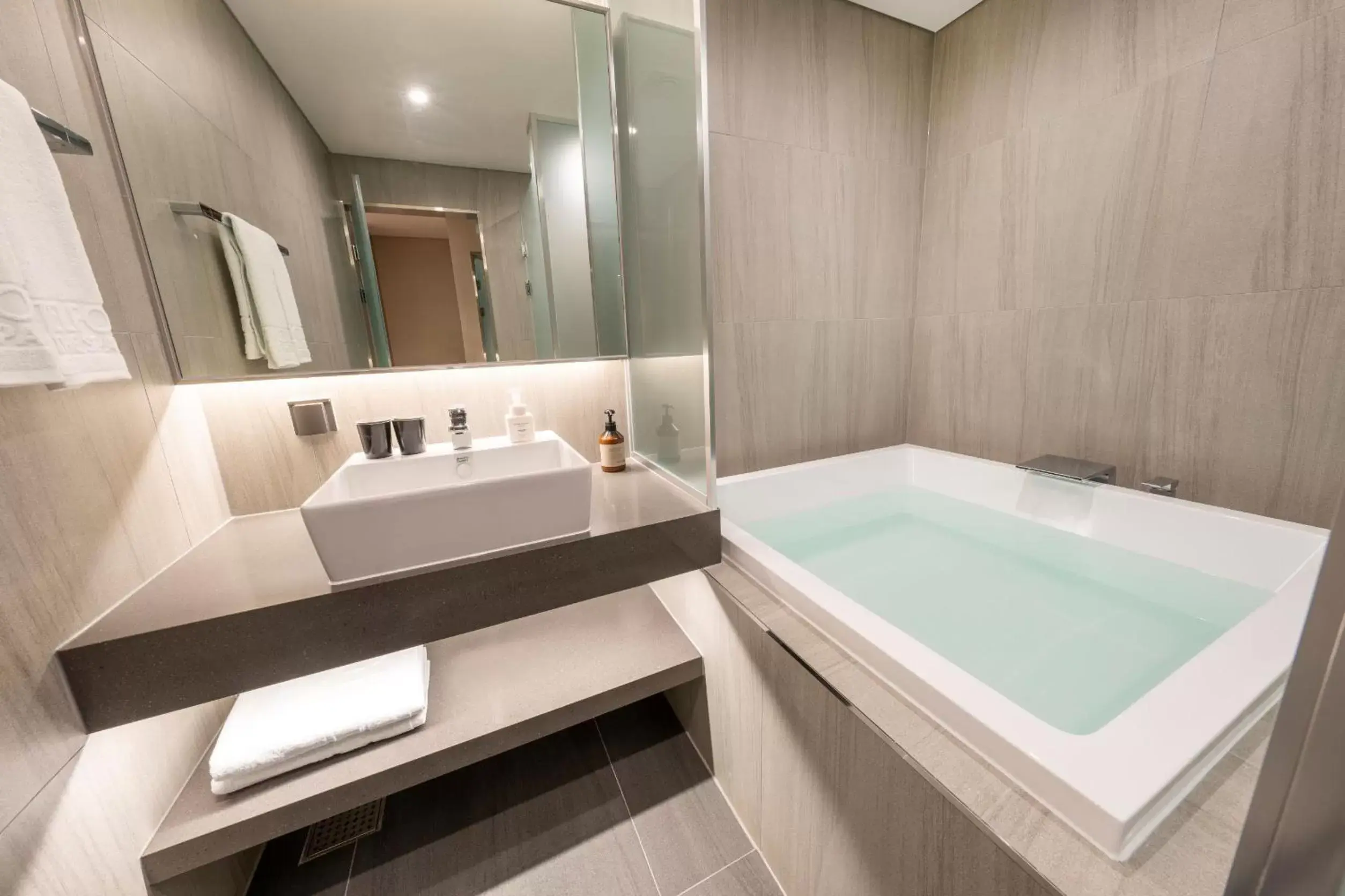 Bathroom in Hotel Foret The Spa Bathroom in Hotel Foret The Spa