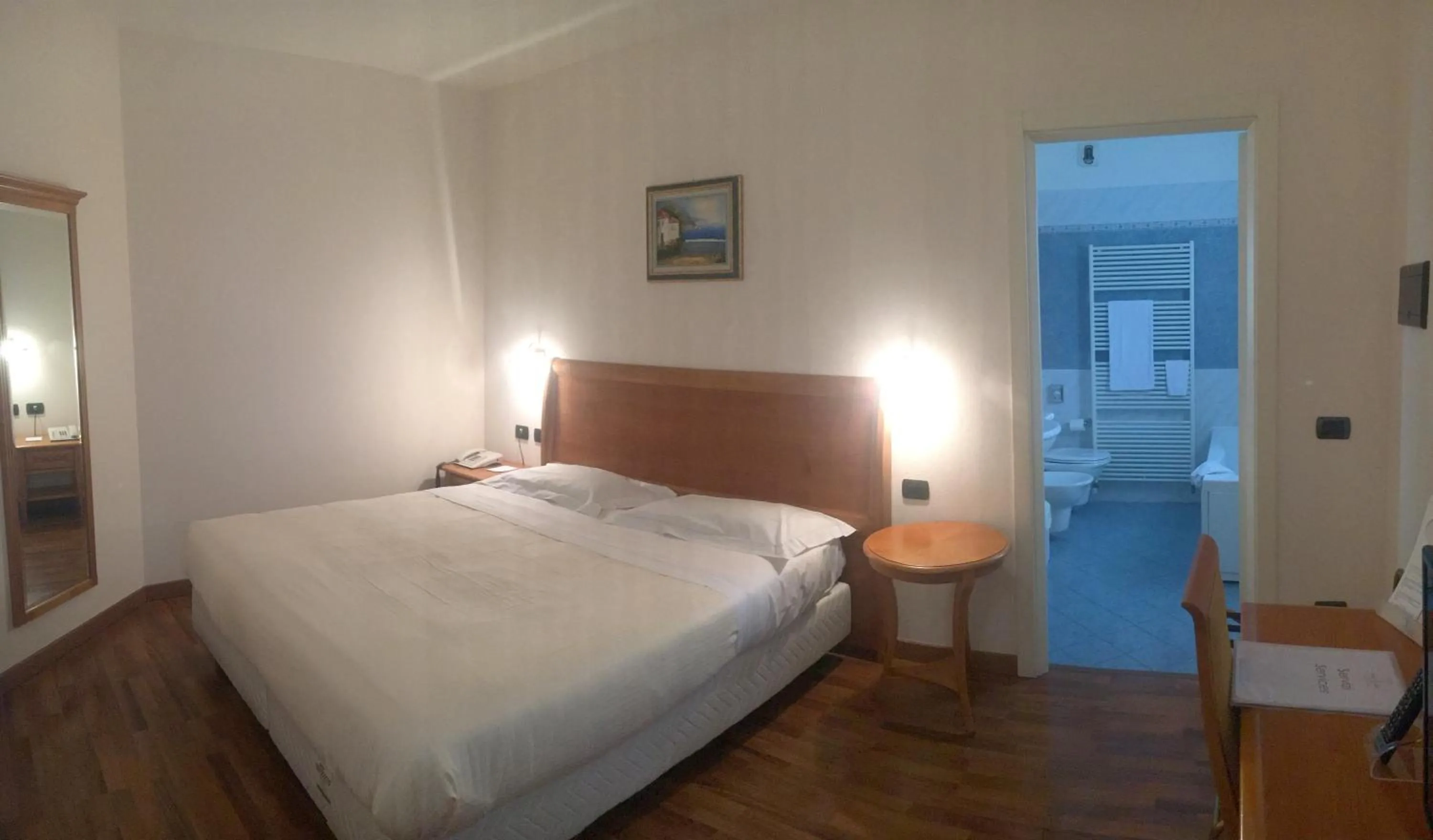 Bed in Tricolore Hotel