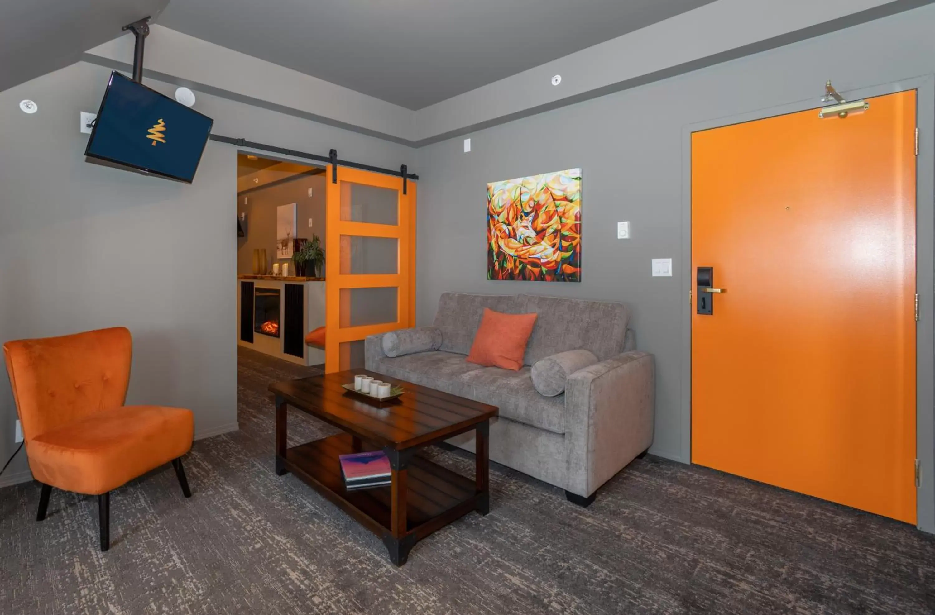 Living room, Seating Area in The Larix Hotel