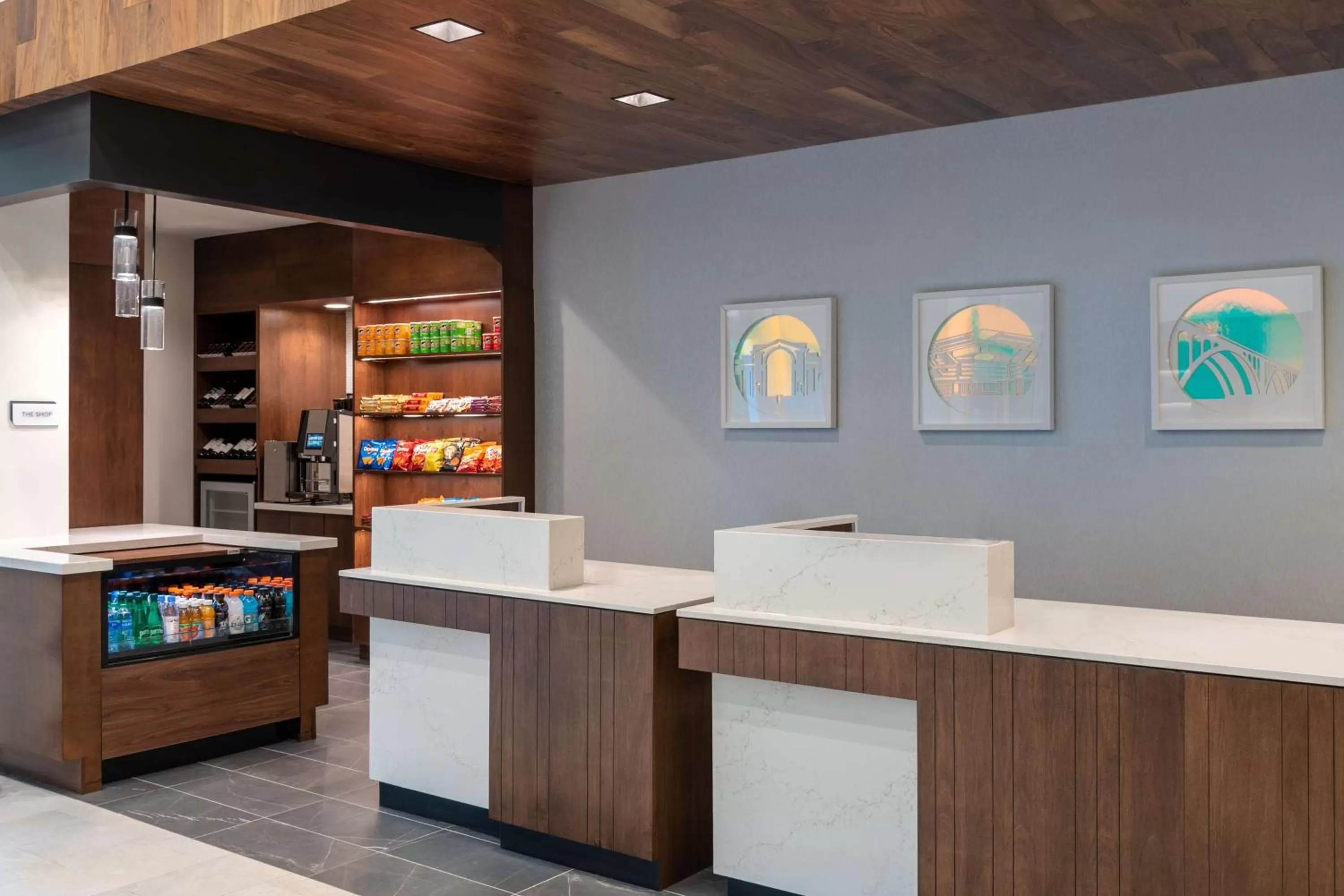 Lobby or reception in Hilton Garden Inn Arlington/Courthouse Plaza