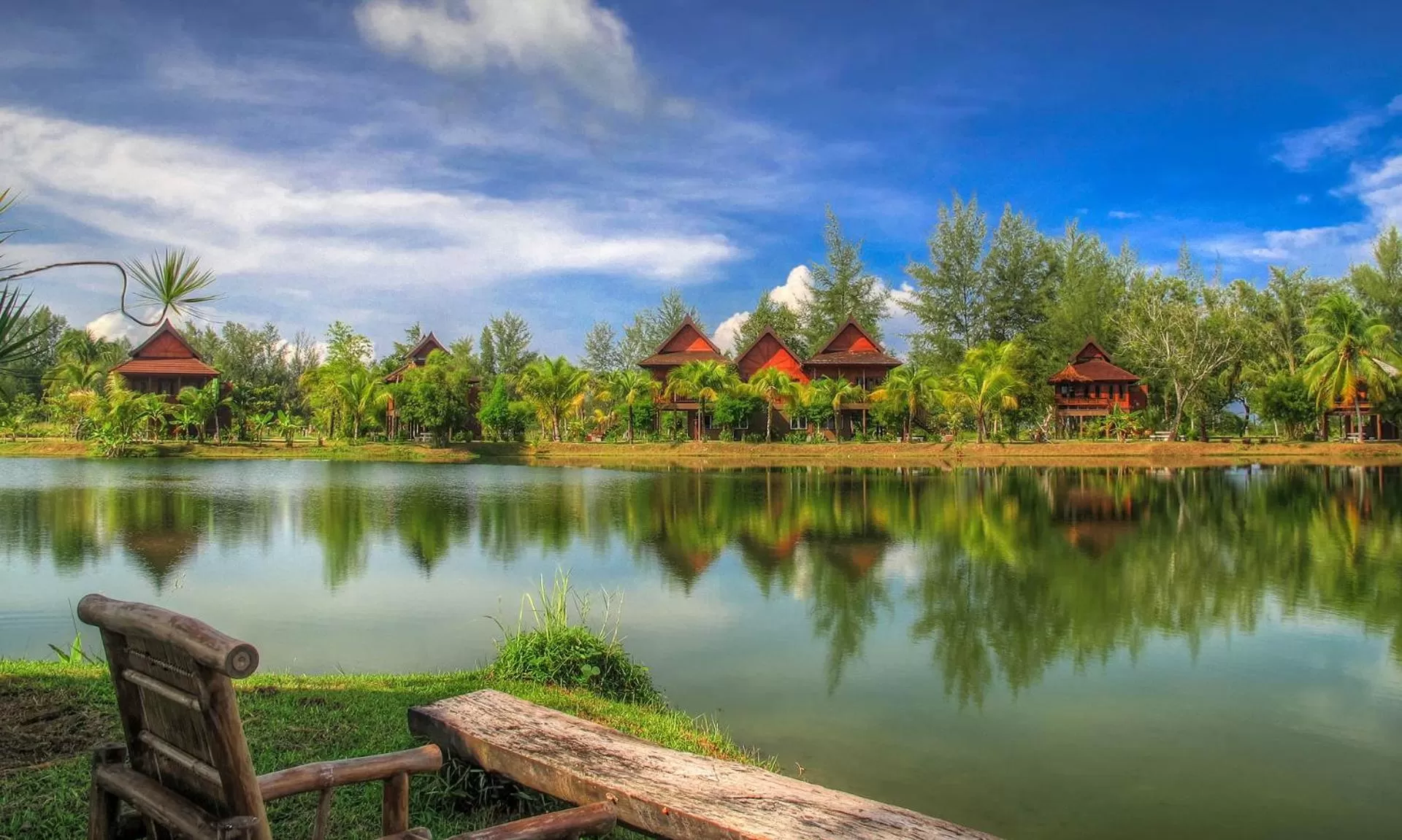 Natural landscape in ThaiLife Wellness & Meditation Resort- SHA Plus
