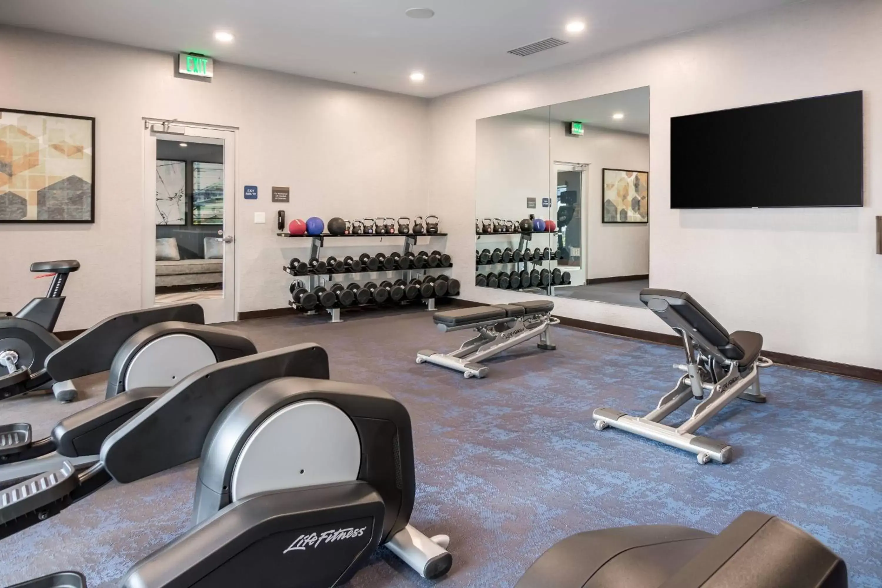 Fitness centre/facilities, Fitness Center/Facilities in Fairfield Inn & Suites by Marriott San Jose North/Silicon Valley