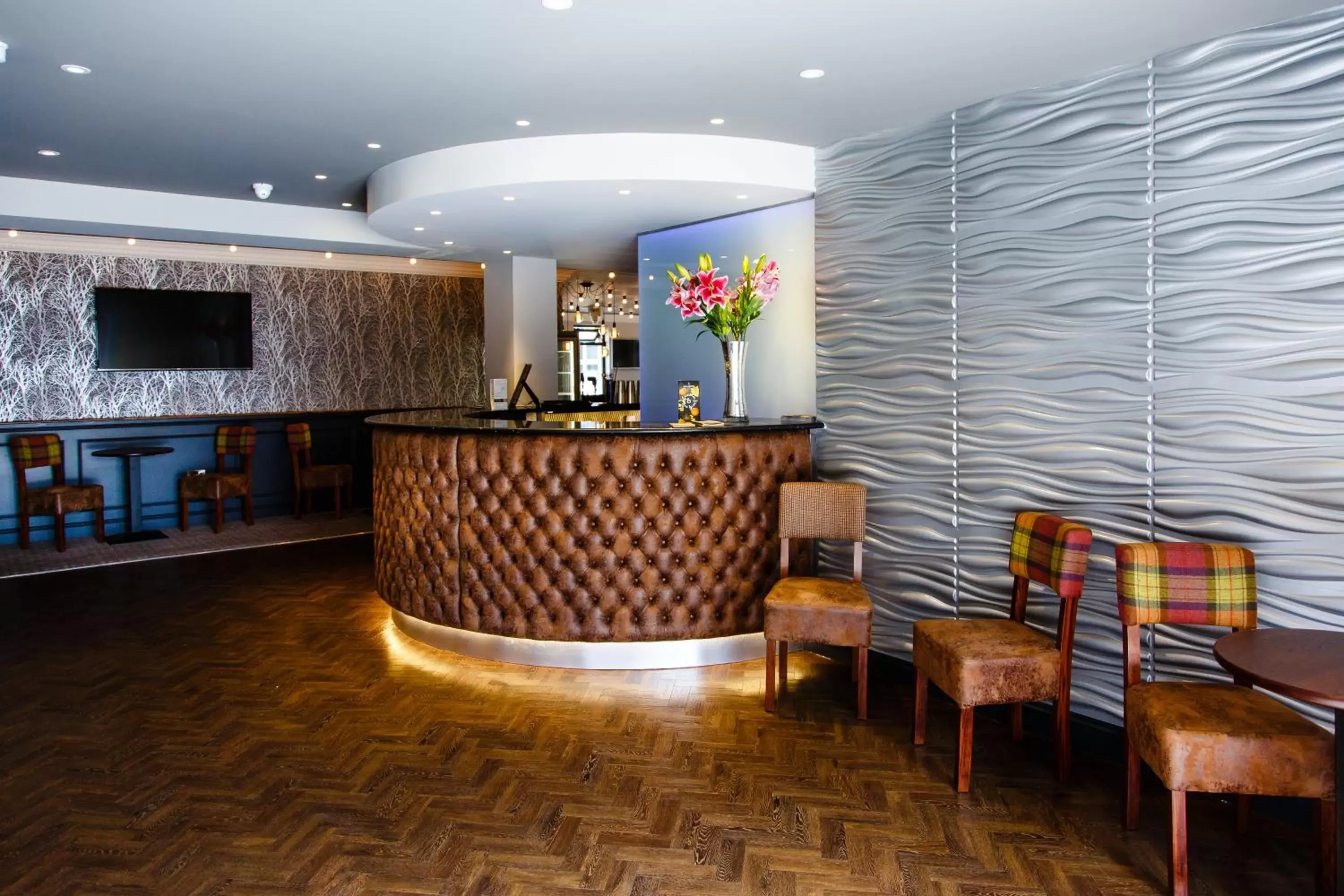 Lobby or reception, Lounge/Bar in Adamson Hotel