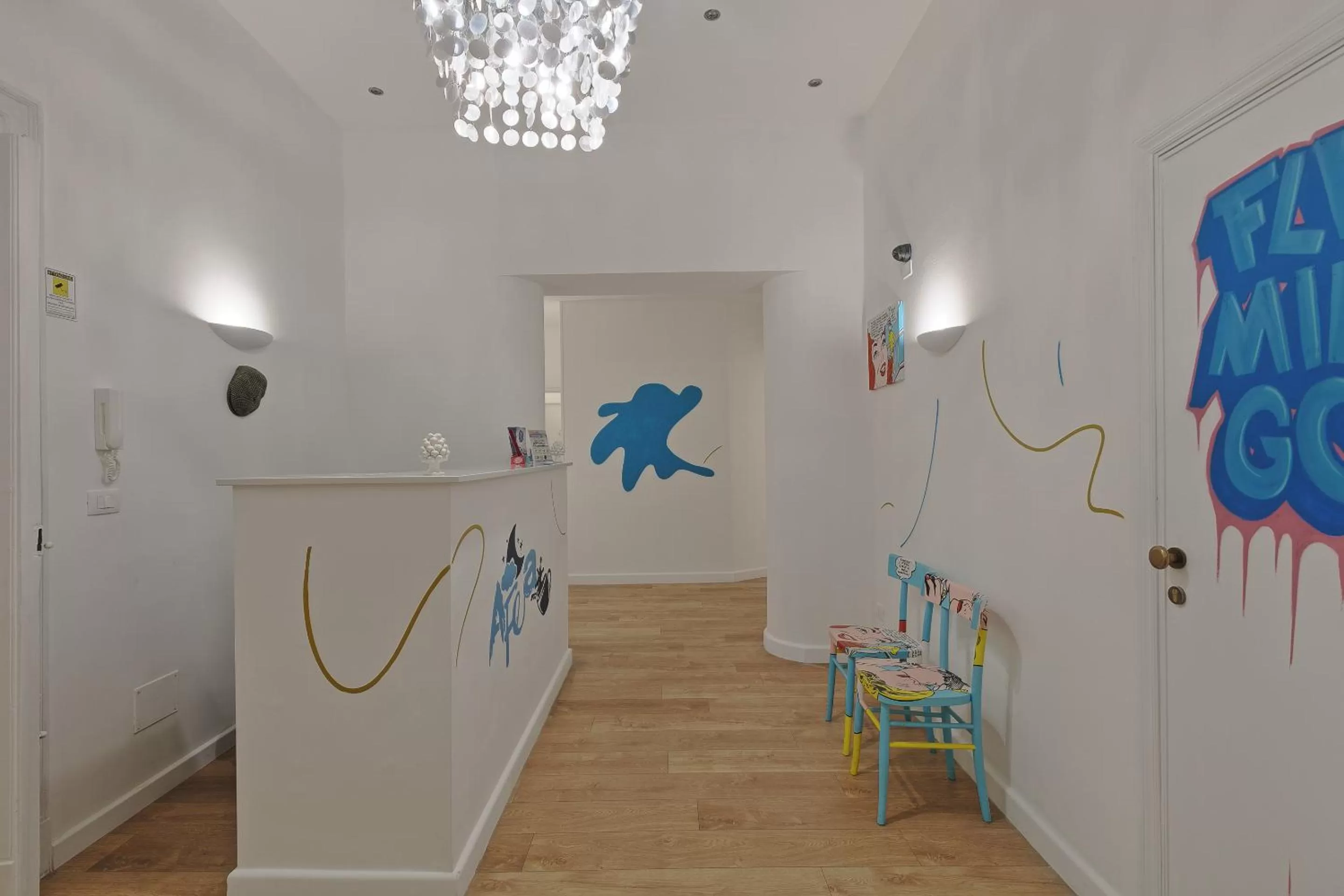 Lobby or reception in Afea Art & Rooms