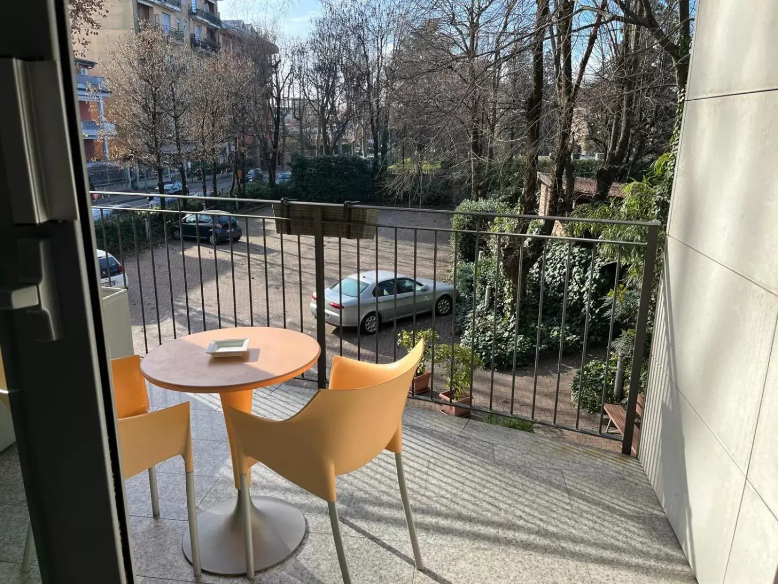 Balcony/Terrace in Hotel Sporting Brugherio