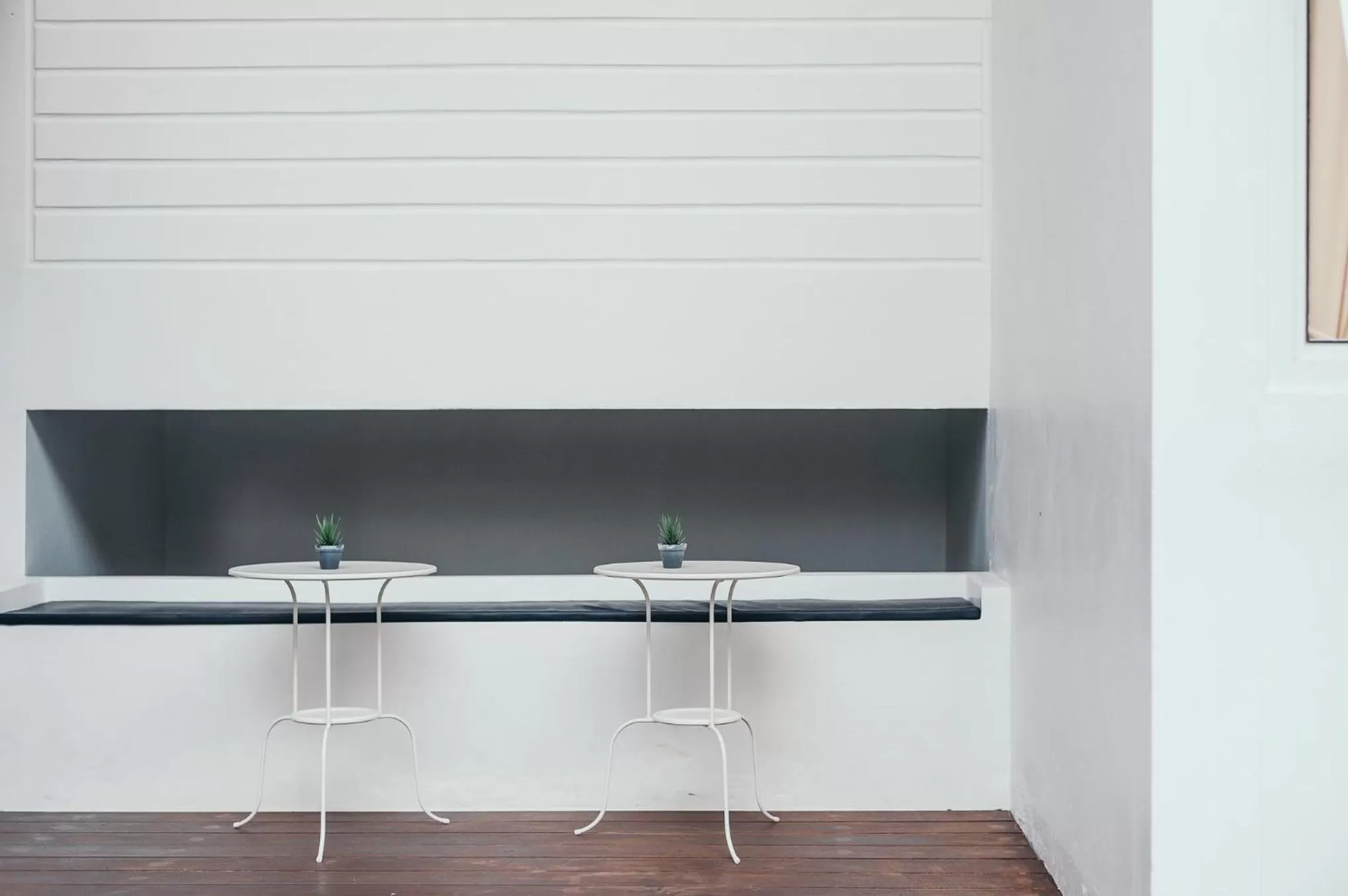 Seating area in The Mellow Pillow Hotel @ Chiang Mai Gate