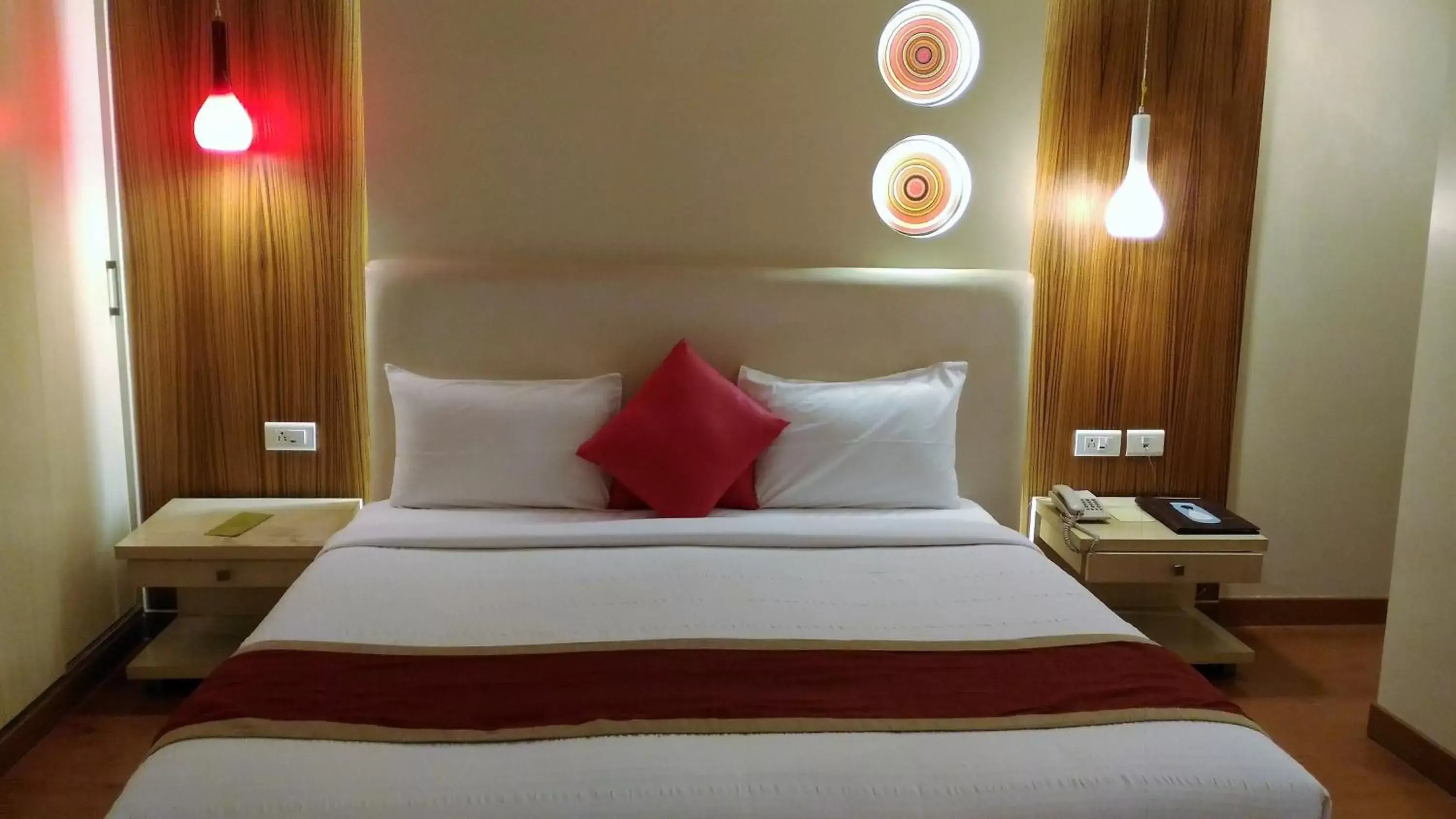 Bedroom, Bed in Taj Tristar