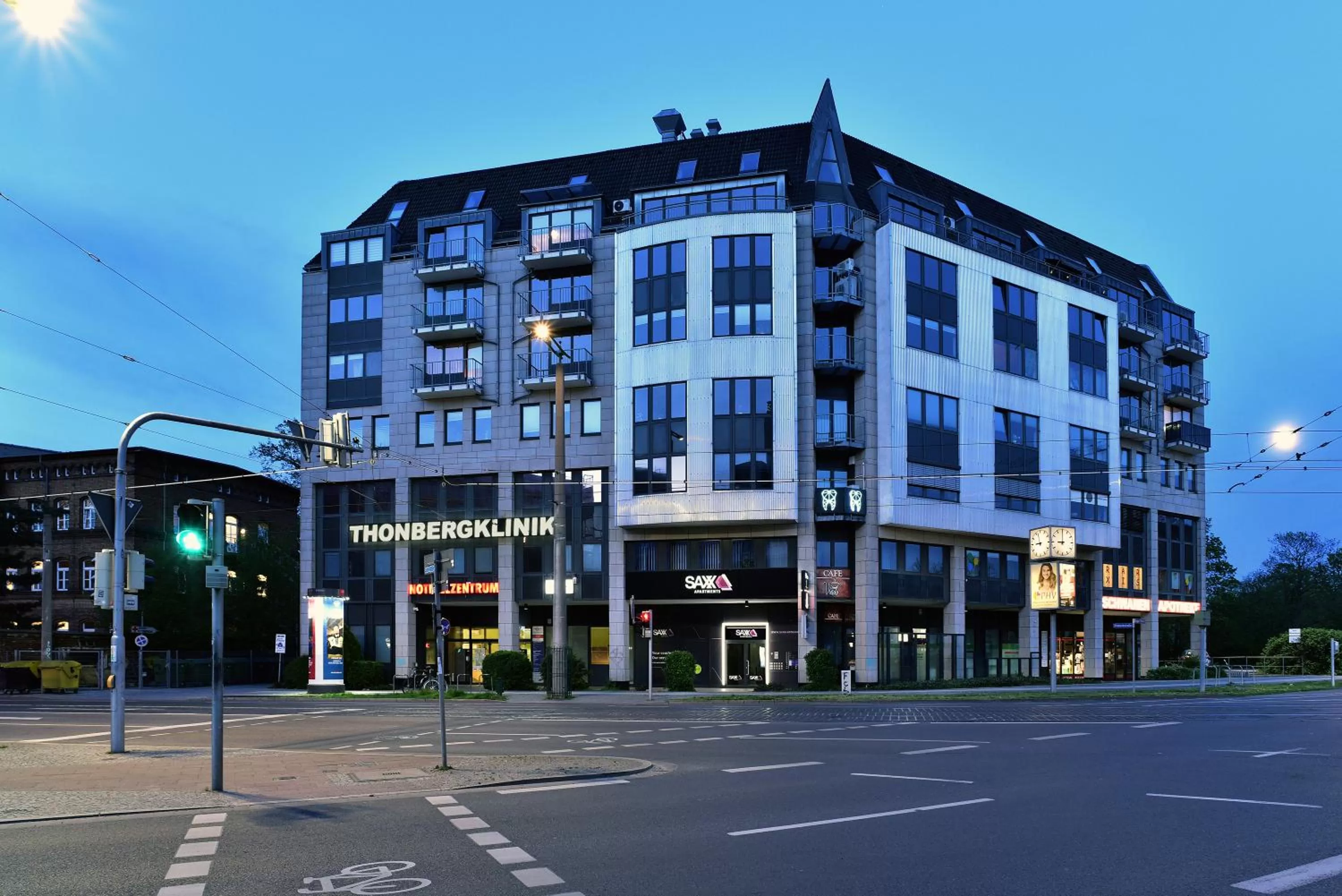 Property building in SAXX Apartments Leipzig
