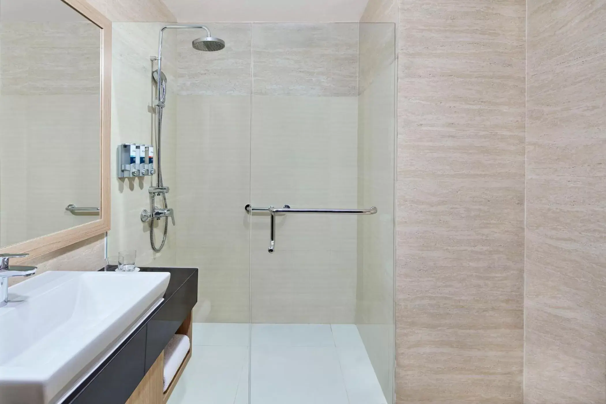 Shower, Bathroom in Four Points by Sheraton Makassar