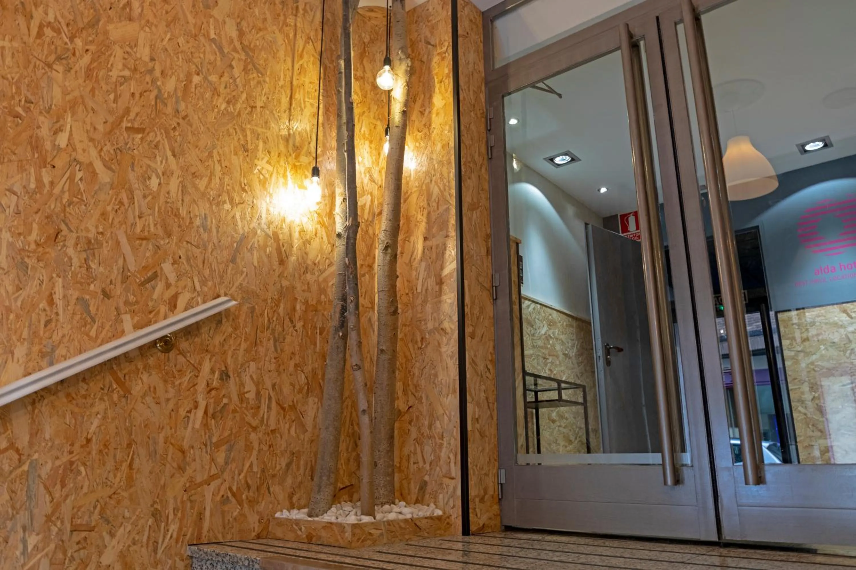 Facade/entrance in Hotel Alda Centro Palencia