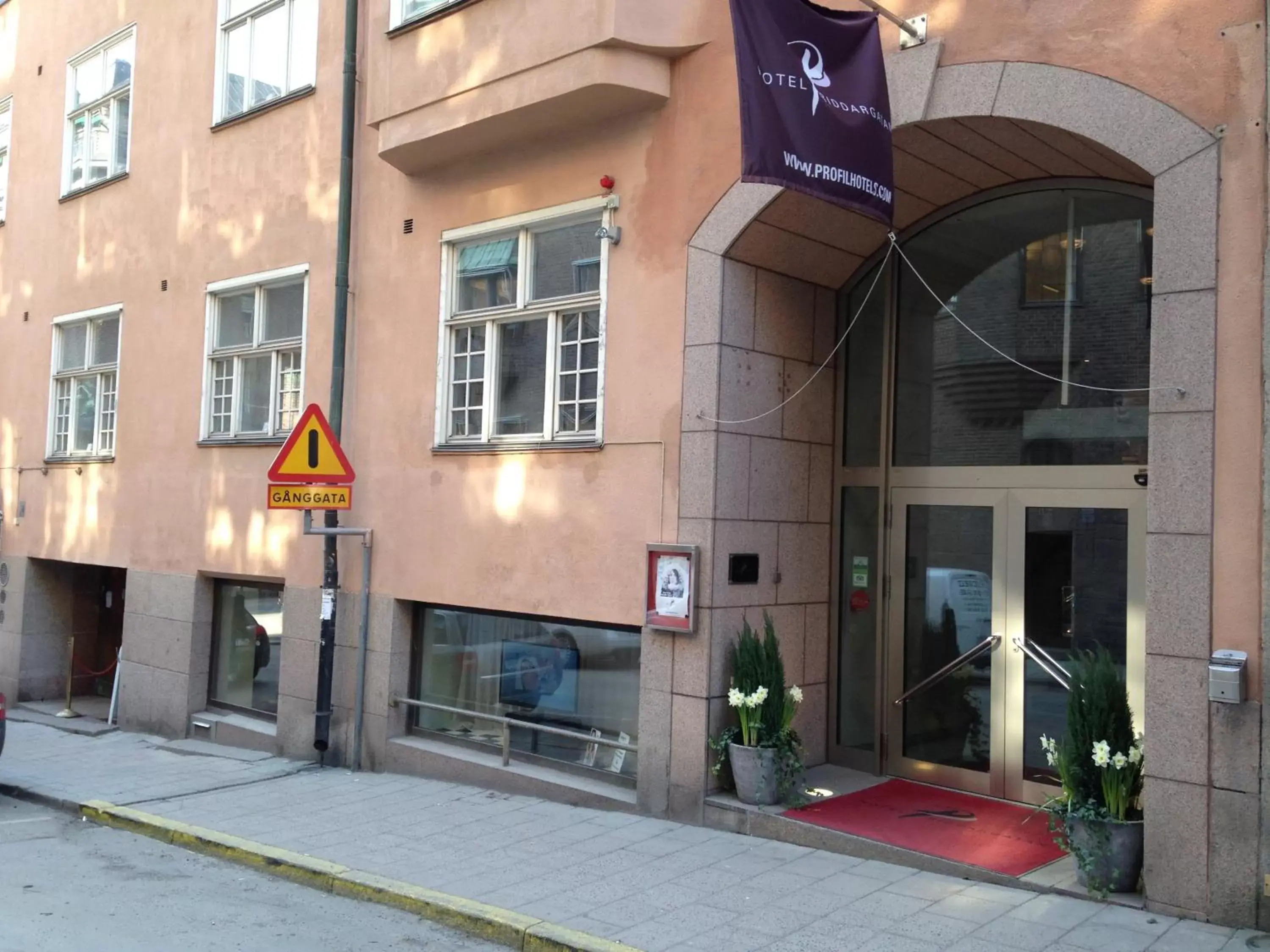 Facade/Entrance in ProfilHotels Riddargatan