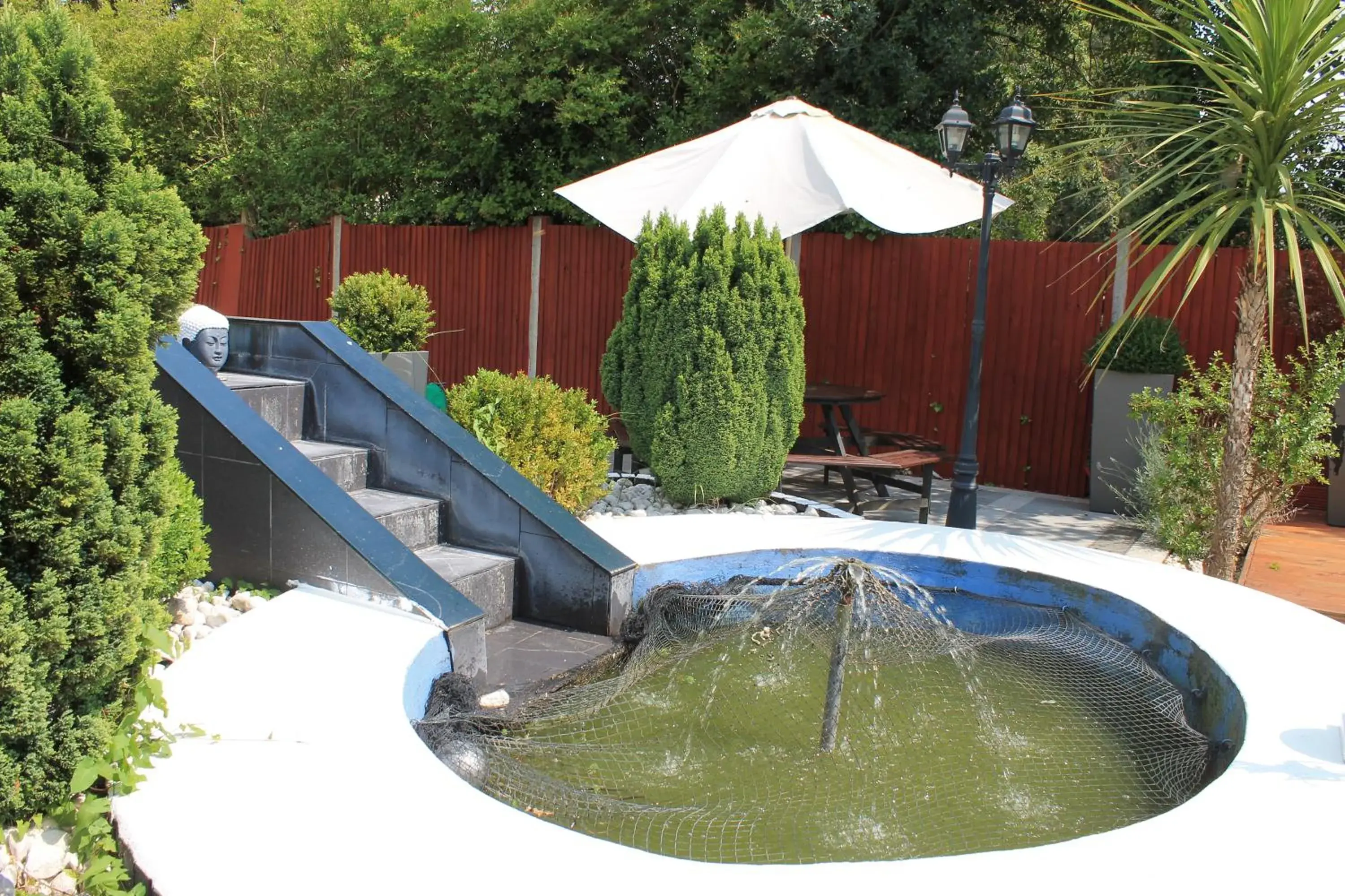 Garden, Swimming Pool in Skylark Guest House