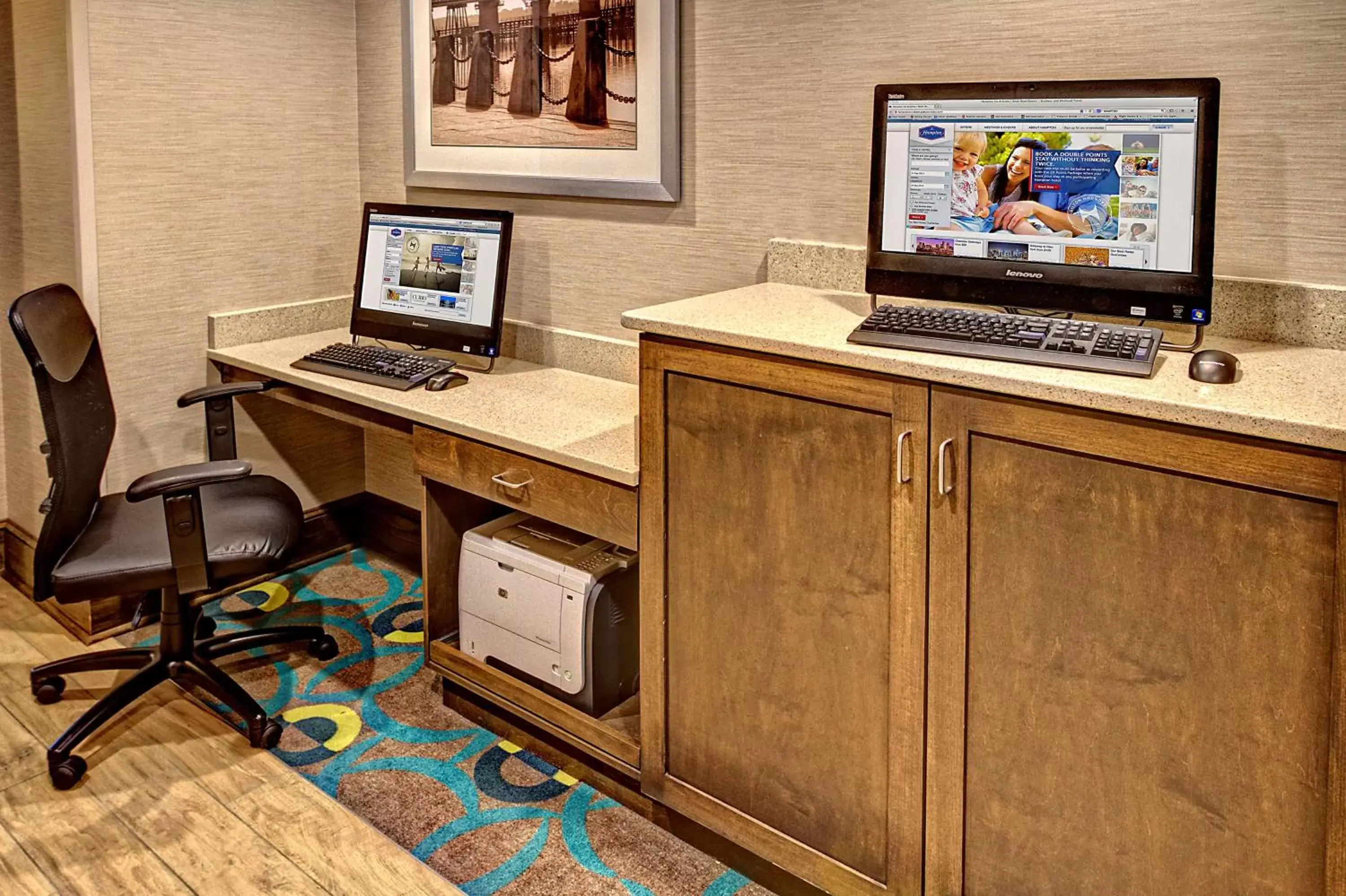 Business facilities, Business Area/Conference Room in Hampton Inn Beaufort