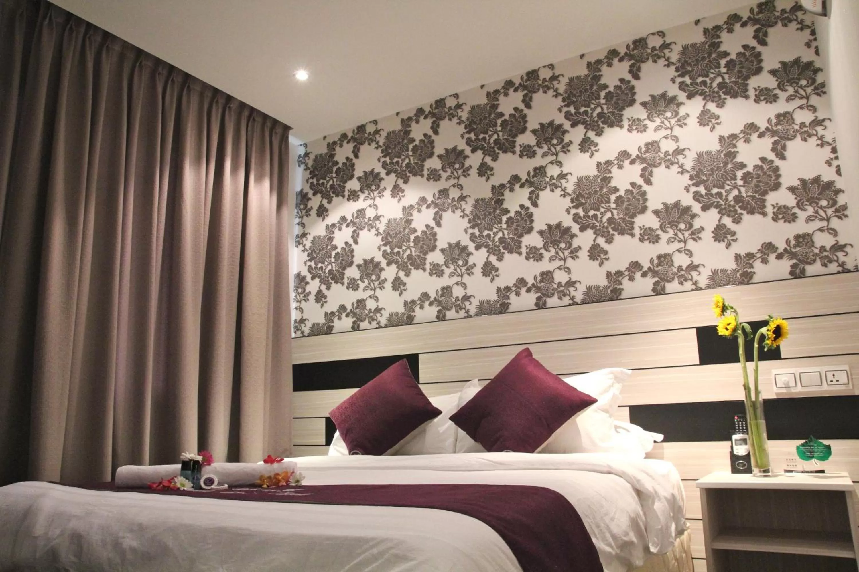 Bed in Venus Boutique Hotel