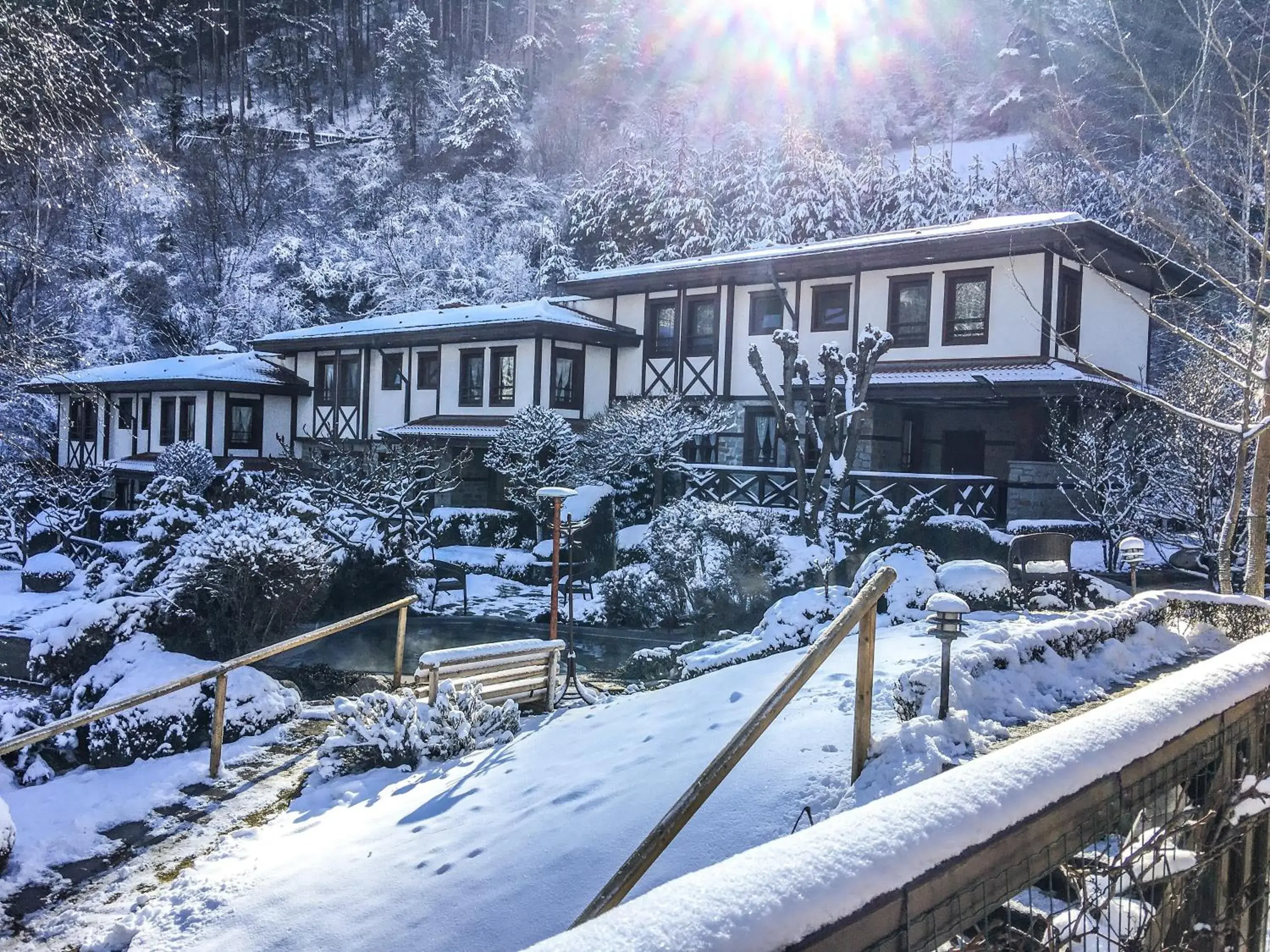 Winter in Spa Hotel Ismena