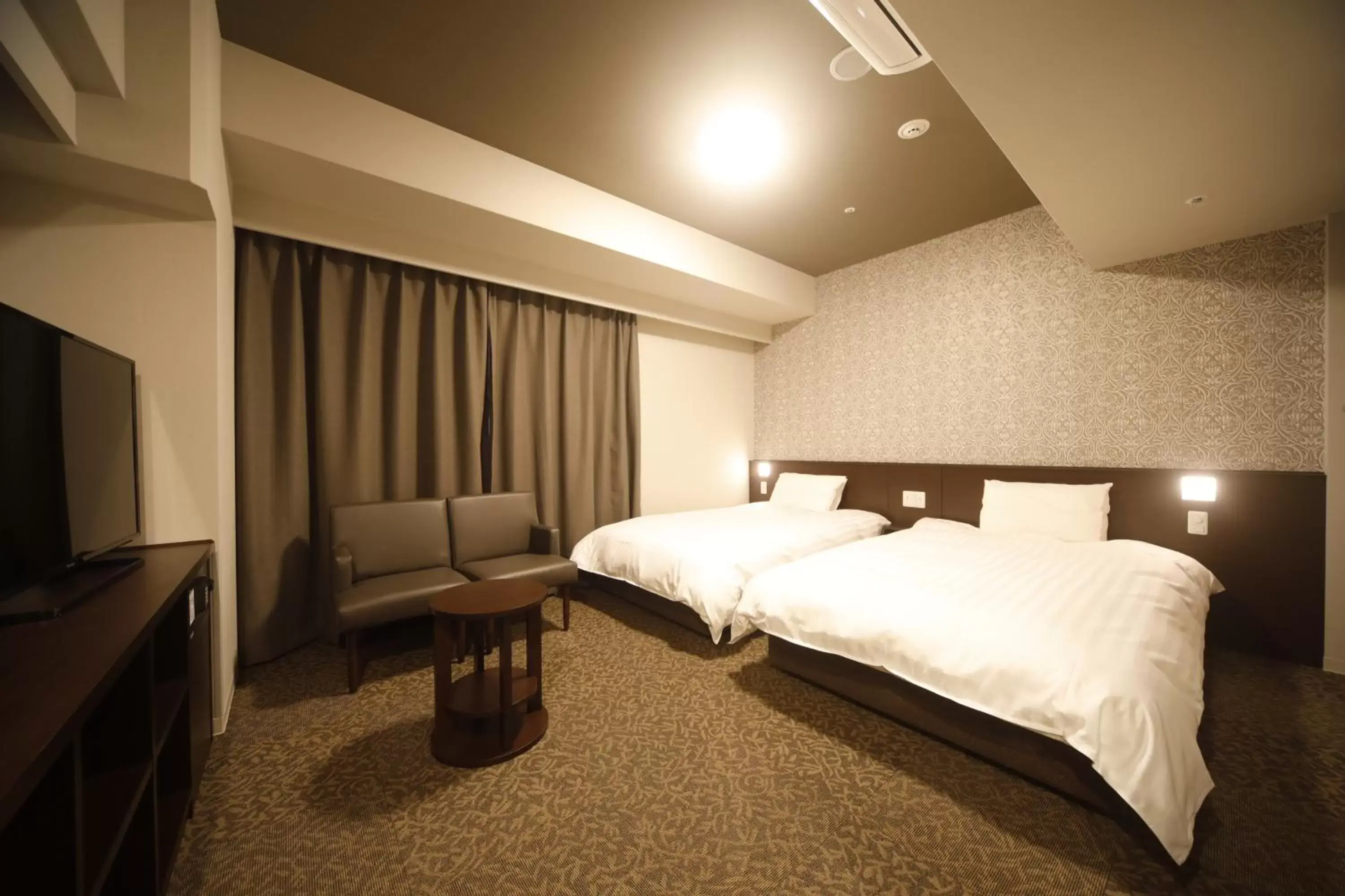 Photo of the whole room, Bed in Dormy Inn Premium Osaka Kitahama