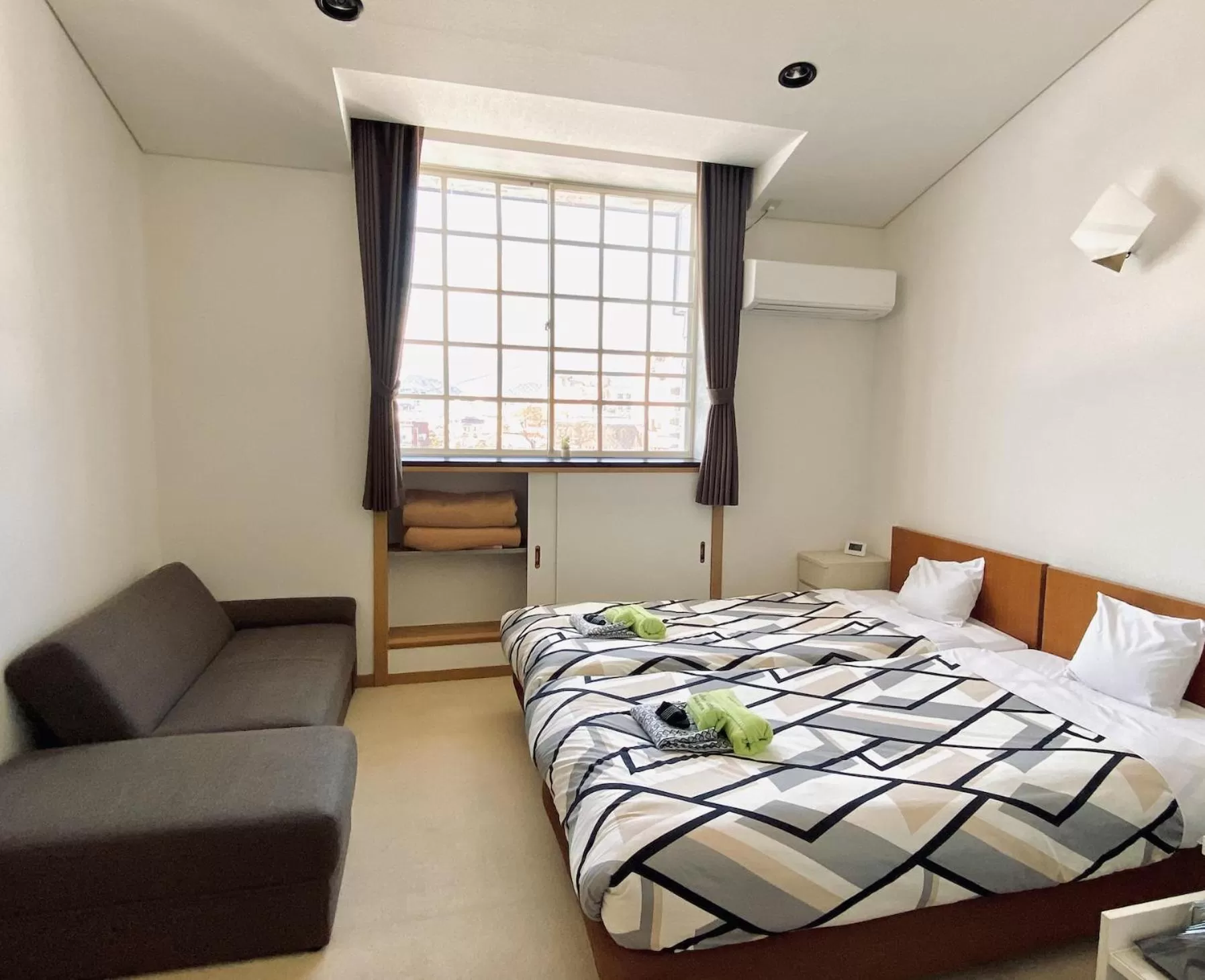 Photo of the whole room, Bed in JAS HOTEL TAKAYAMA