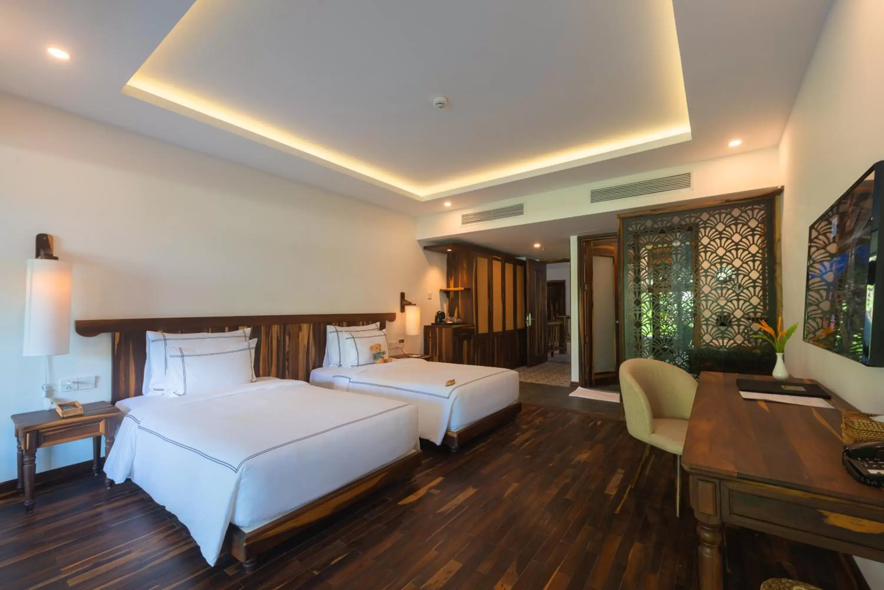 Bed in Alibu Resort Nha Trang Bed in Alibu Resort Nha Trang
