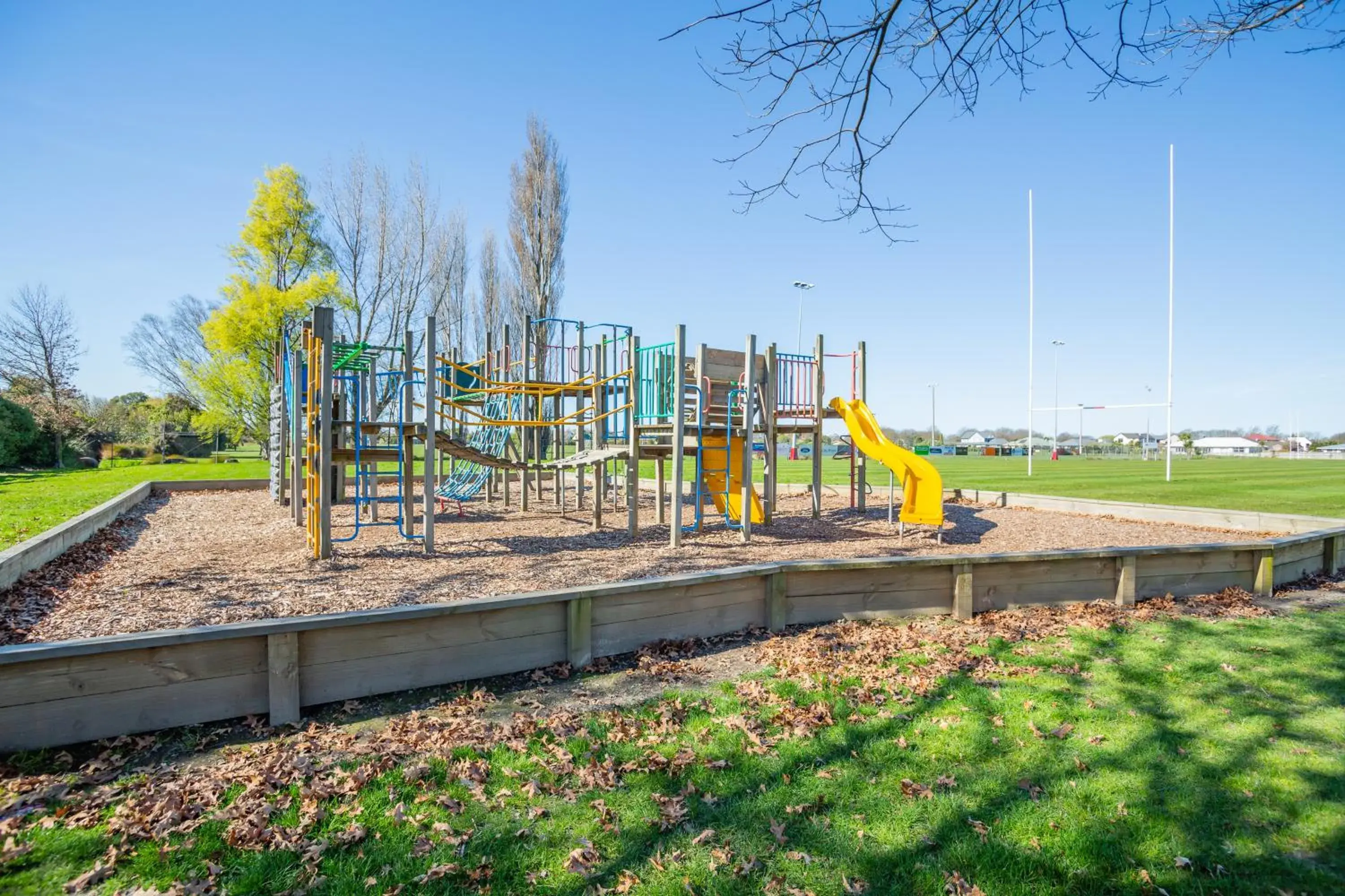 Children play ground, Children's Play Area in Christchurch Park Motel