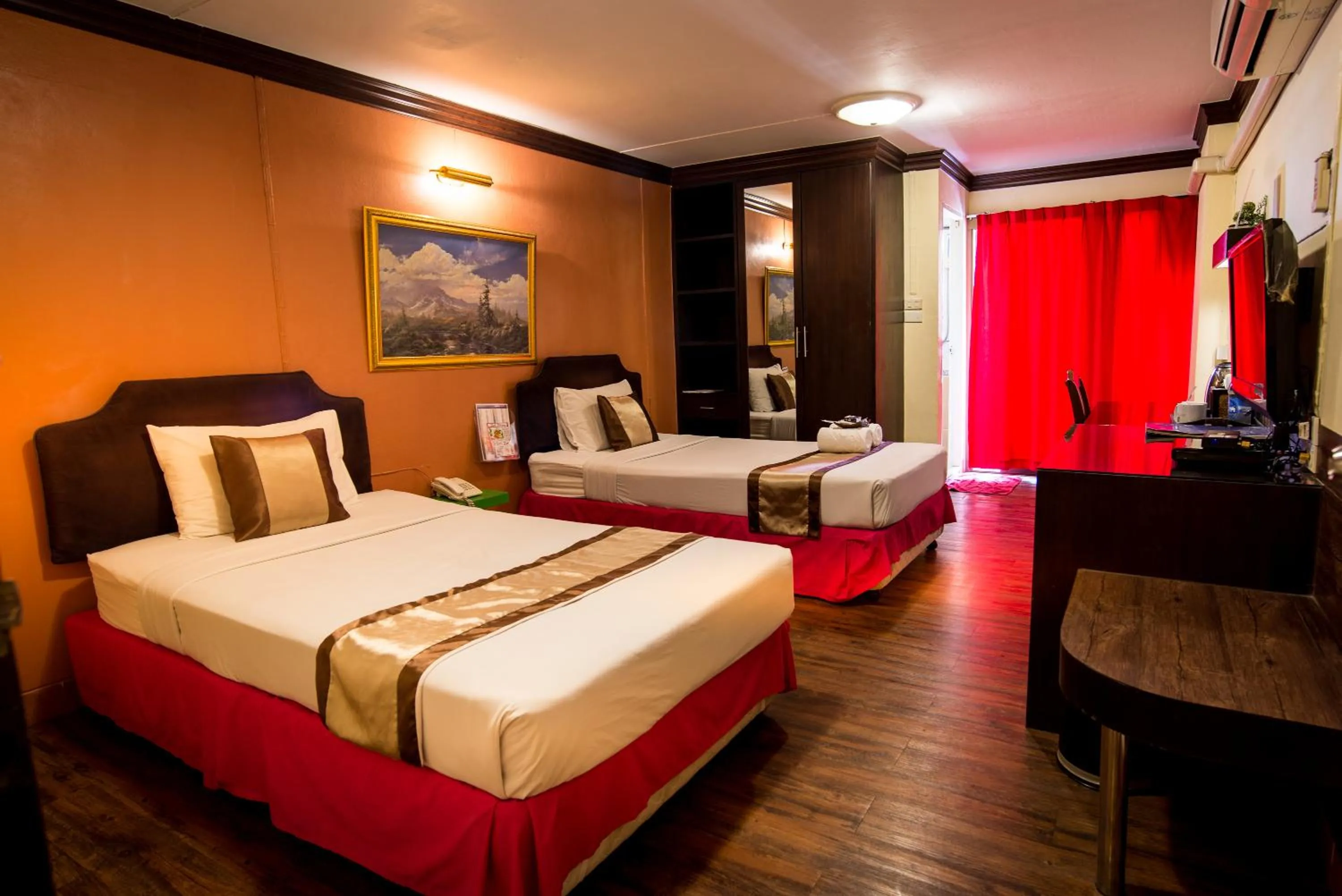 Bed in Vabua Asotel Bangkok