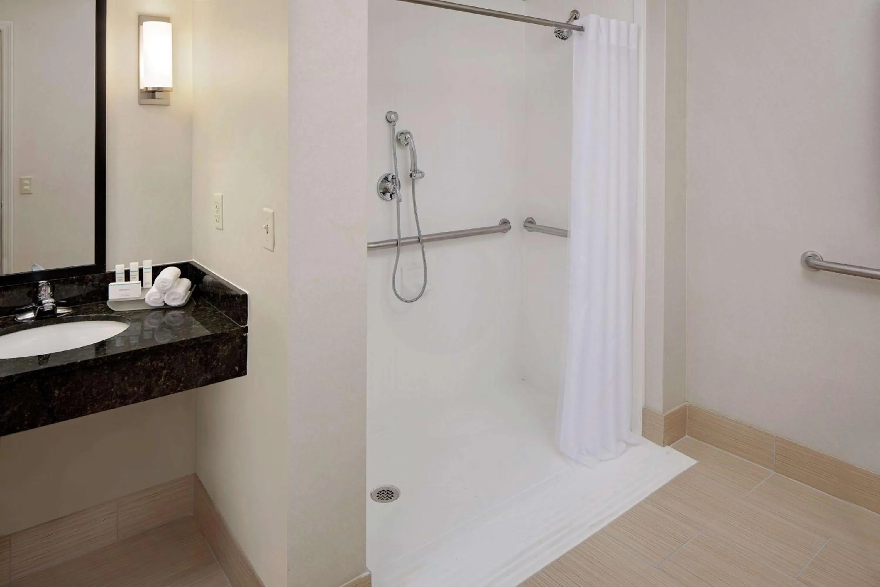 Shower in Homewood Suites by Hilton Minneapolis-Mall Of America